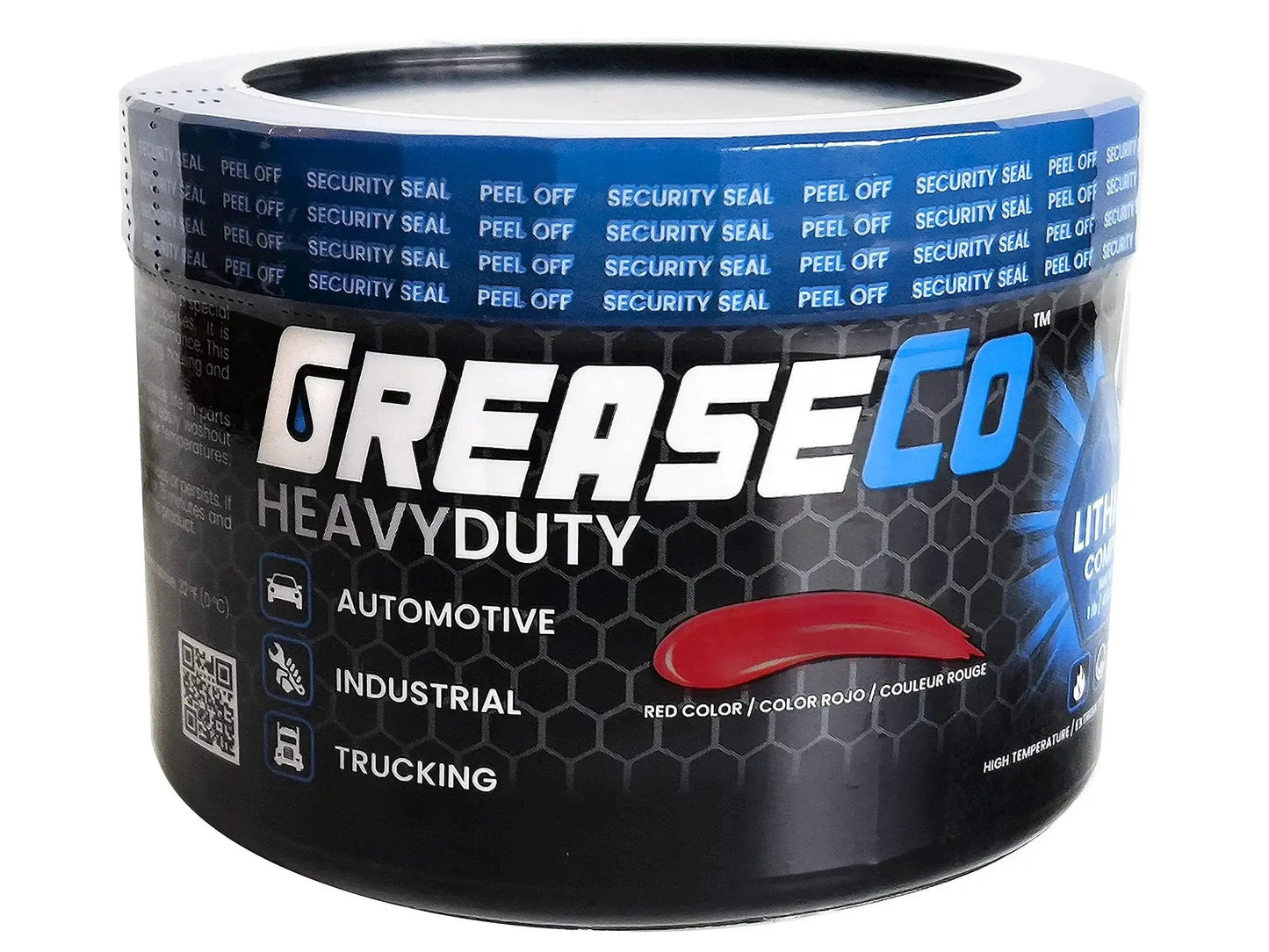Red High Temp Wheel Bearing Grease Multipurpose Automotive Lubricant 1 Lb Tub Thick Tacky Lithium Based Grease for Axles Hubs