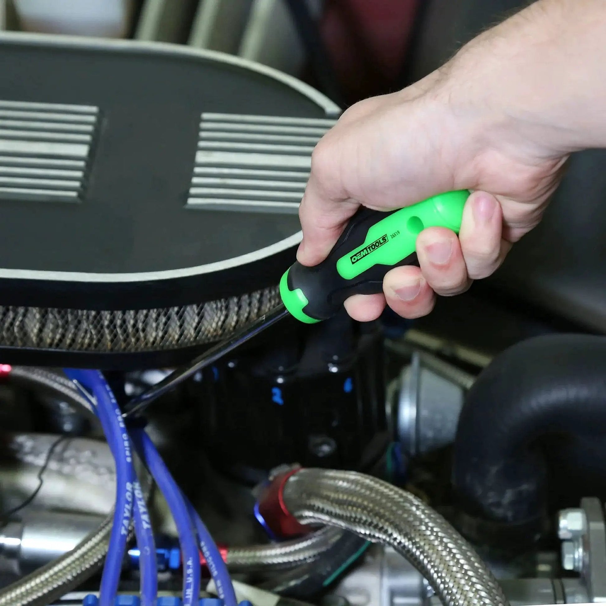 5 Piece Hose Removal Set For Radiator And Coolant Lines With Cotter Pin Tool used in engine bay