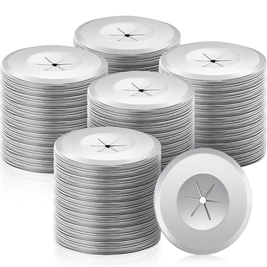 1.5 Inch Perforated Insulation Pins With Self Locking Washers Galvanized Steel Flat Round Plaster Washers For Wall And Ceiling 1000 Piece Pack Heavy Duty Construction Hardware