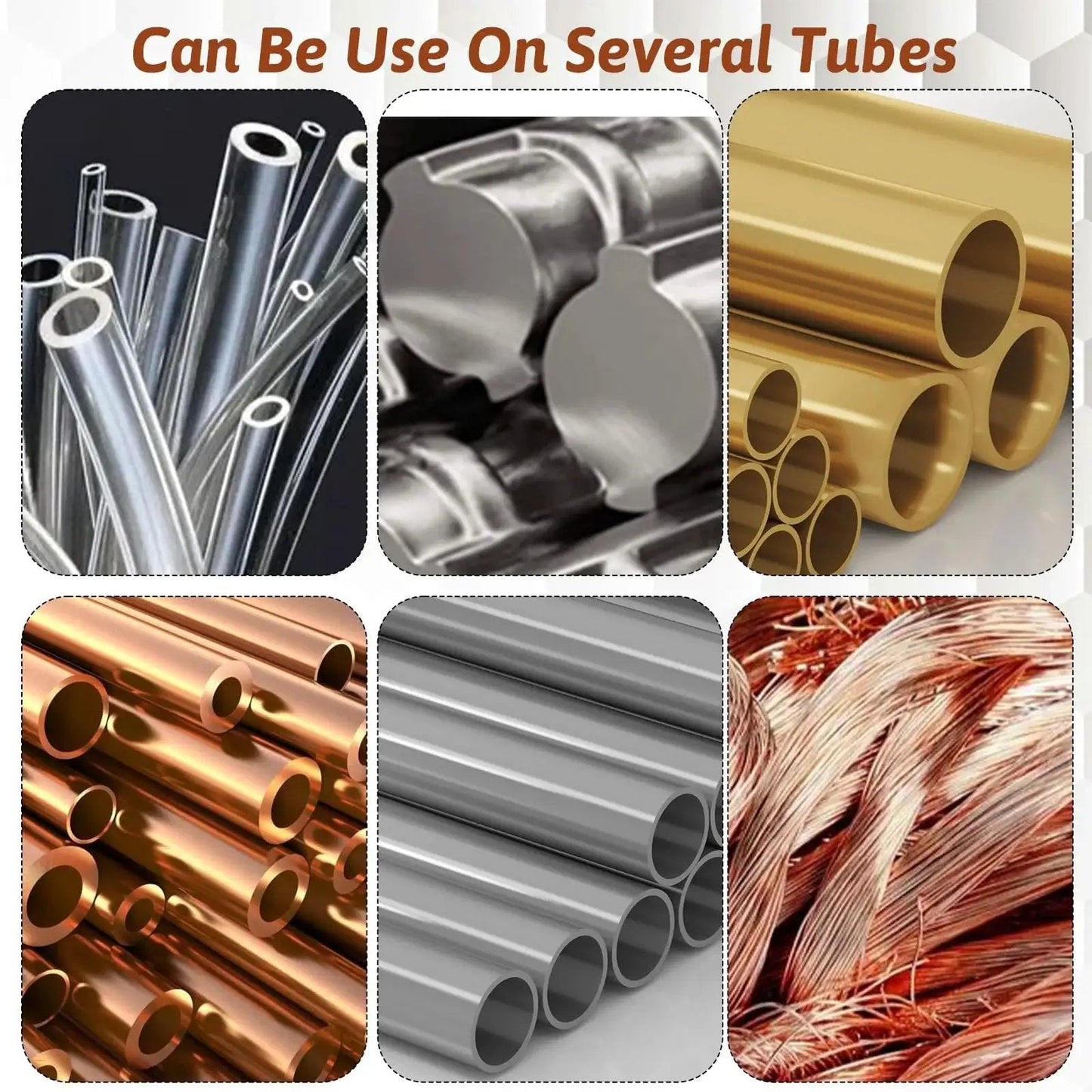 Brass One Quarter Inch Compression Fittings Assortment Kit With Sleeves Ferrules And Nuts for various tubes and pipes connections