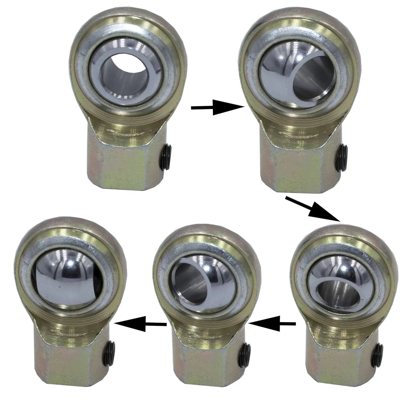 Clutch Rod Replacement Kit For Ford F Series Trucks F150 F250 F350 F450 F550 Powerstroke Super Duty And Bronco 1988 2010 Fitment Includes Clutch Pedal Fix Push Rod End Bushing Eliminator Permanent Repair Kit five metal heim joints