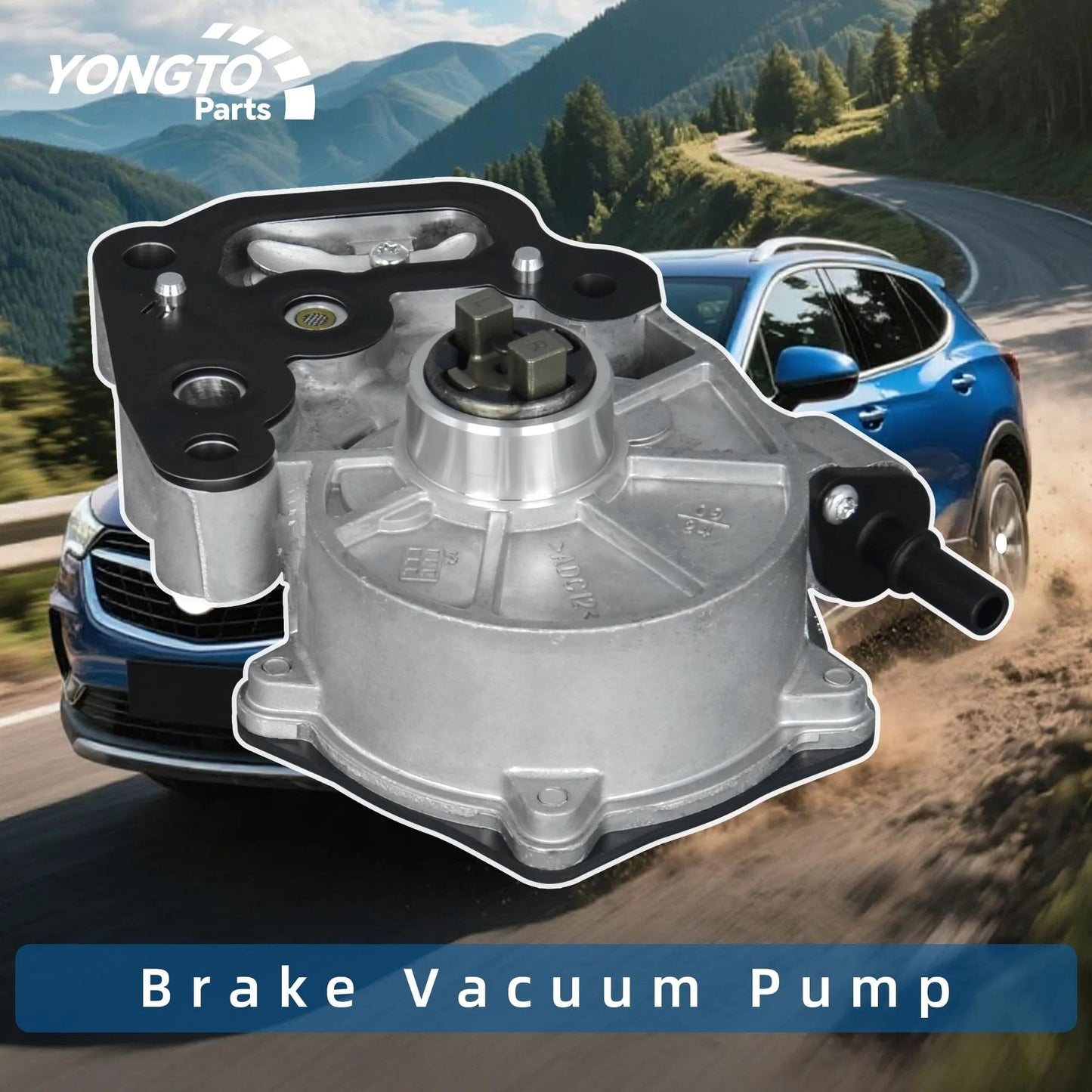 Brake Vacuum Pump Replacement for Chevy Malibu Cruze Spark Equinox 2016 2022 GMC Terrain Buick Encore OE 12684050 12704586
