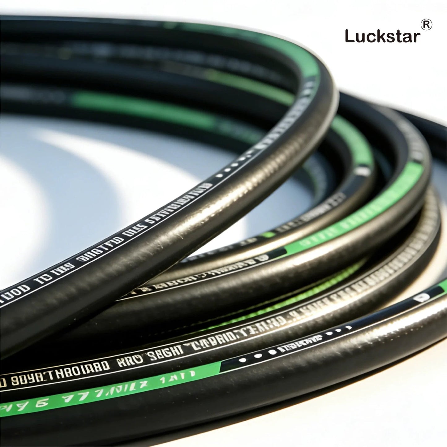 All In One 10ft 1/4 Inch Hydraulic Hose Kit EN853 SAE 100R2AT -70MPa 10150 PSI Steel Braided Heavy Duty Industrial Hose