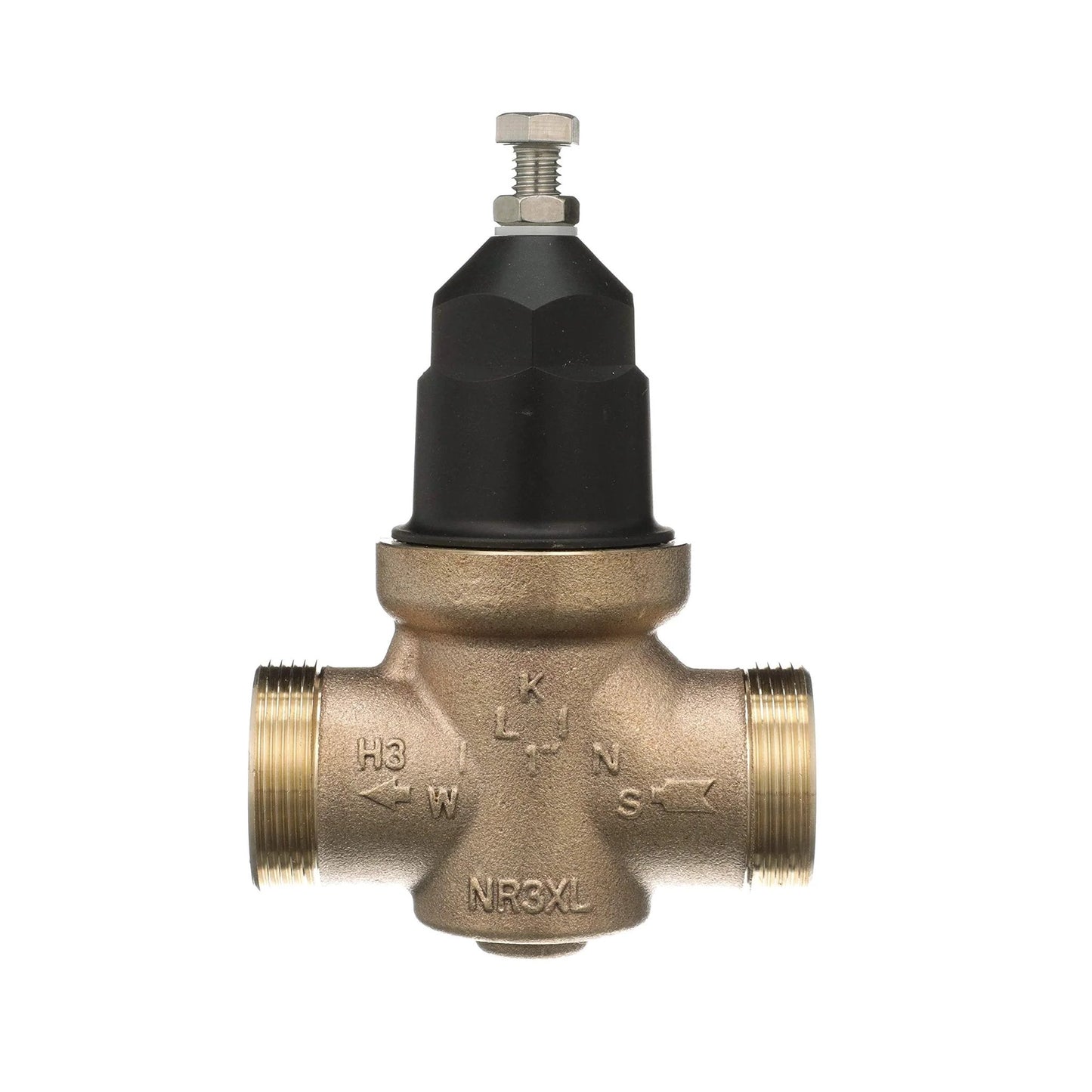 1-Inch NR3XL Pressure Reducing Valve With Double Union FNPT Copper Sweat Connection Pro Grade Tight-Space Friendly Install Cartridge-Loaded For Quick Repairs Tailpiece Options Include Threaded PEX Copper Sweat And CPVC Stainless Steel Strainer