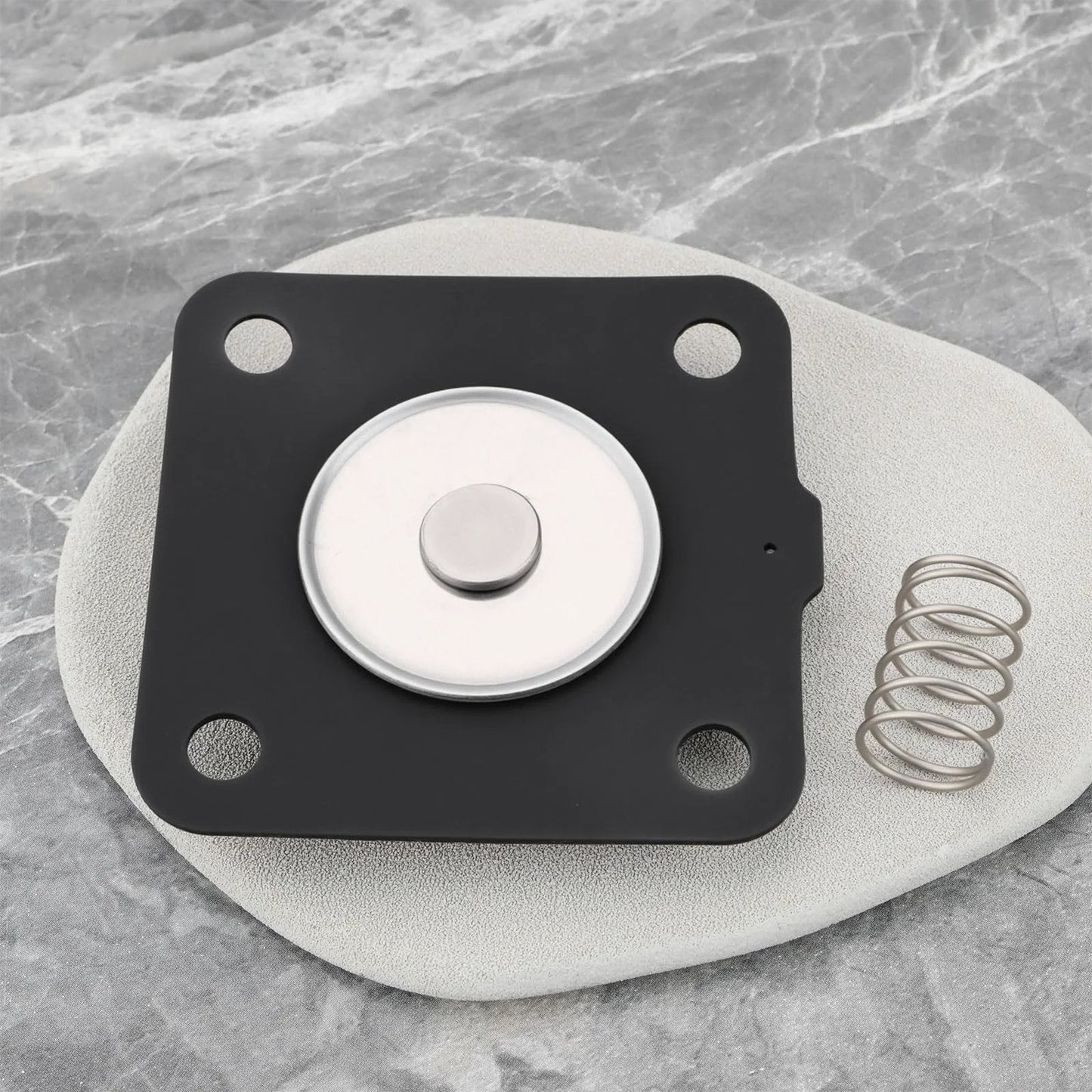 Replacement Diaphragm Kit With Spring For Goyen RCA25 K2501 Pulse Valve 1 Inch Bore Center Distance M1183B on gray surface