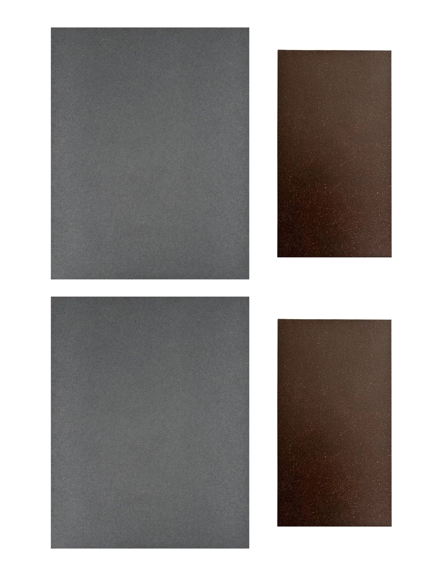 Gasket Material Cork Rubber Paper Sheets Set For Gasoline Diesel Engines Non Asbestos DIY Small Engine Sealing Pack With 4 Sheets.