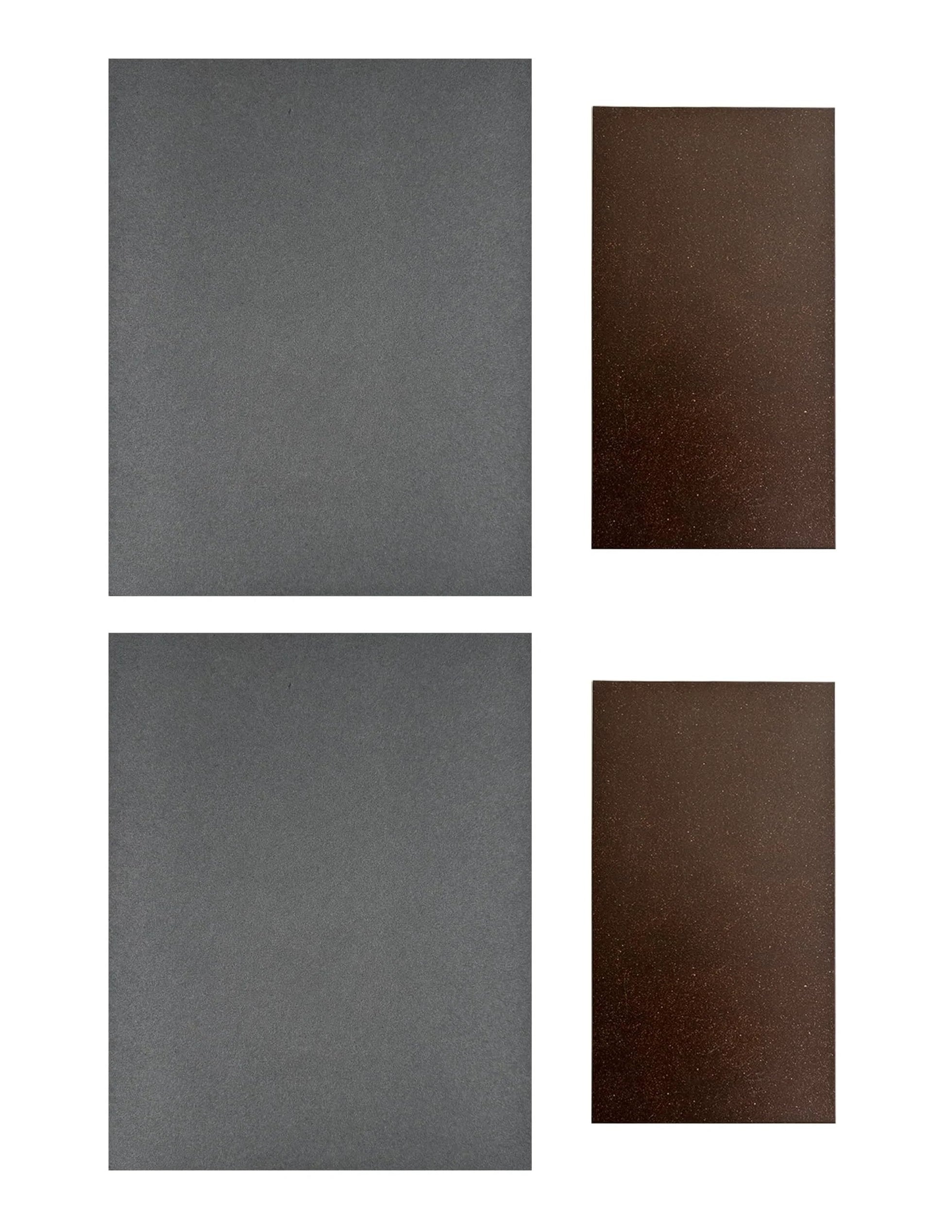Gasket Material Cork Rubber Paper Sheets Set For Gasoline Diesel Engines Non Asbestos DIY Small Engine Sealing Pack With 4 Sheets.