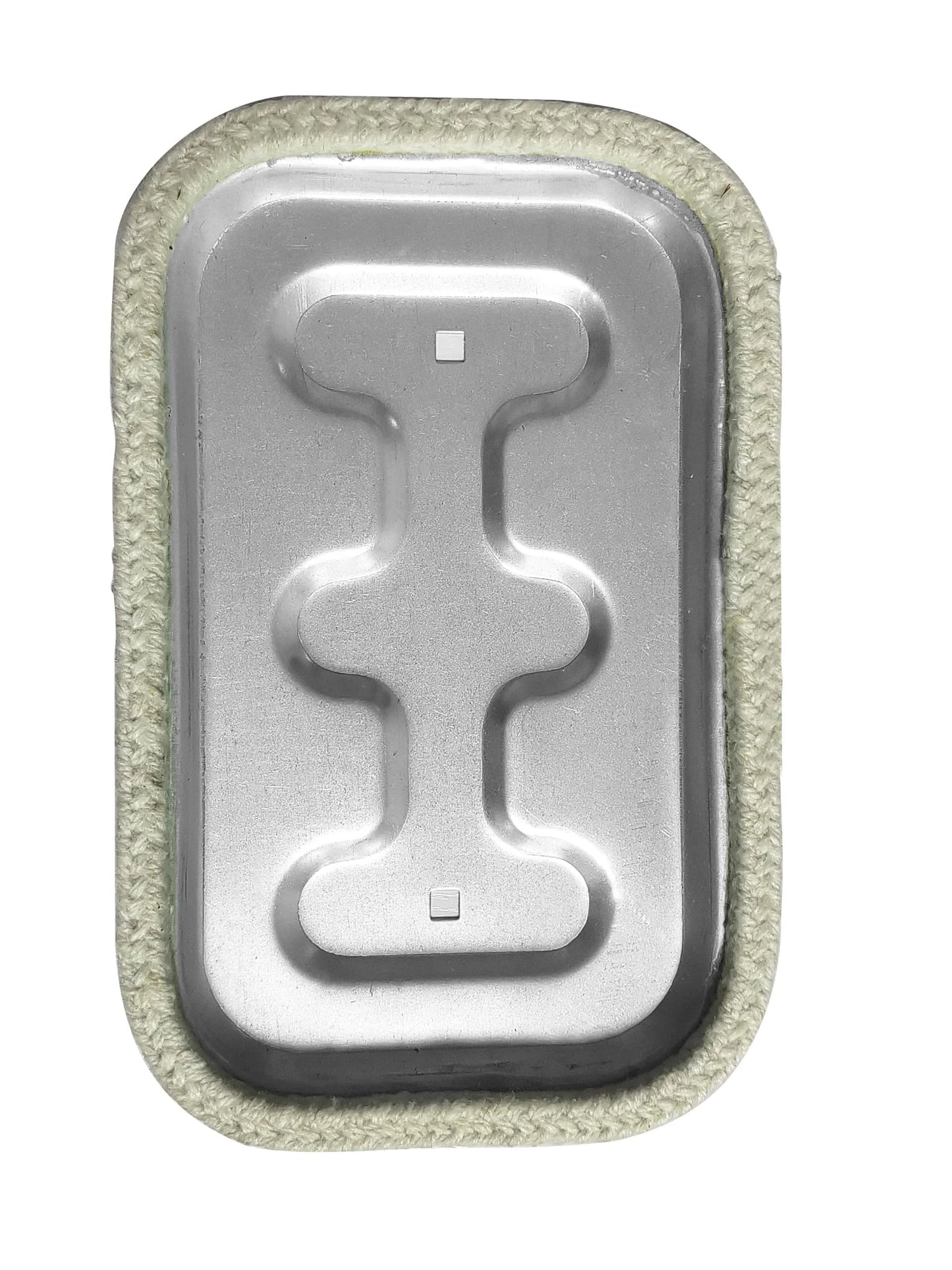 Grease Duct Access Door 10 x 6 Opening, 11 x 7 Door Size, High Temperature 2300 Degree F Ceramic Fiber Gasket, Two Layer Steel