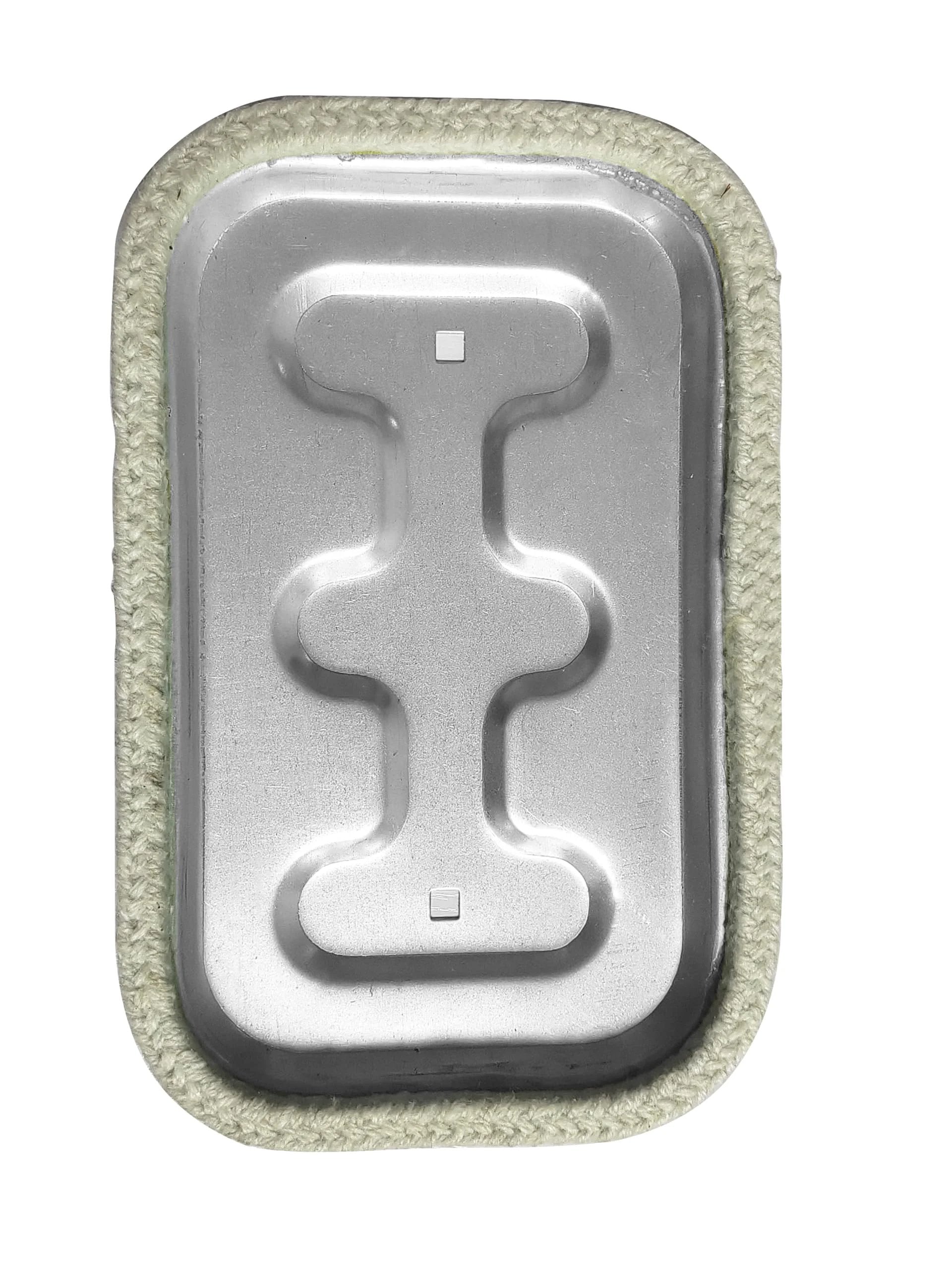 Grease Duct Access Door 10 x 6 Opening, 11 x 7 Door Size, High Temperature 2300 Degree F Ceramic Fiber Gasket, Two Layer Steel