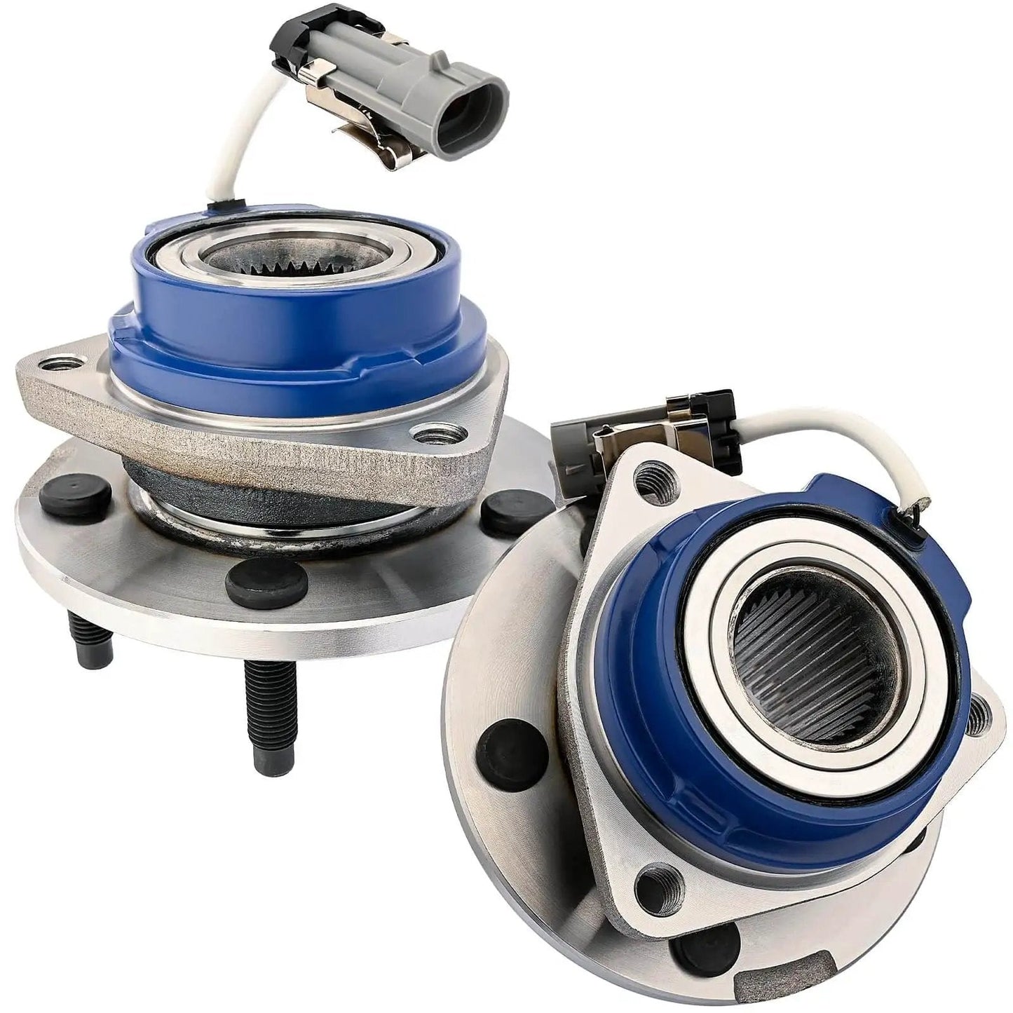 Pair Front or Rear Wheel Bearing Hub Assembly for Chevy Impala Monte Carlo Venture Cadillac DTS DeVille Seville Buick visible
