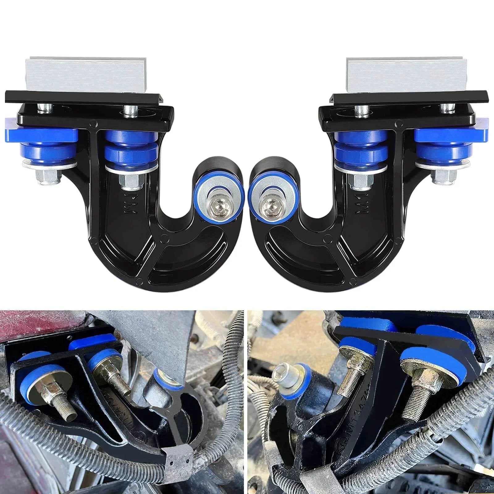 Lower Hood Pivot Kit And Engine Hood Hinge Pivot Bolt Kit Fits Peterbilt 377 378 379 Replacement M134708R M134708L shown installed
