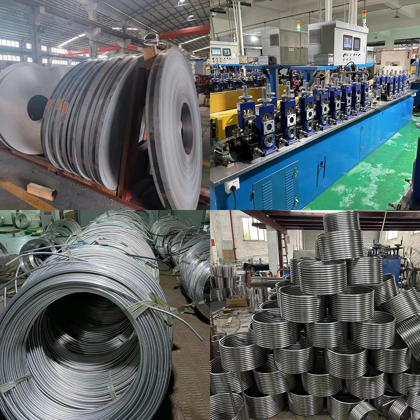 Heavy Duty Half Inch By Ten Foot Stainless Steel Tubing Coil For Industrial Jobs 304 Stainless Steel Welded Tubing With Corrosion Resistant Build And Easy To Bend