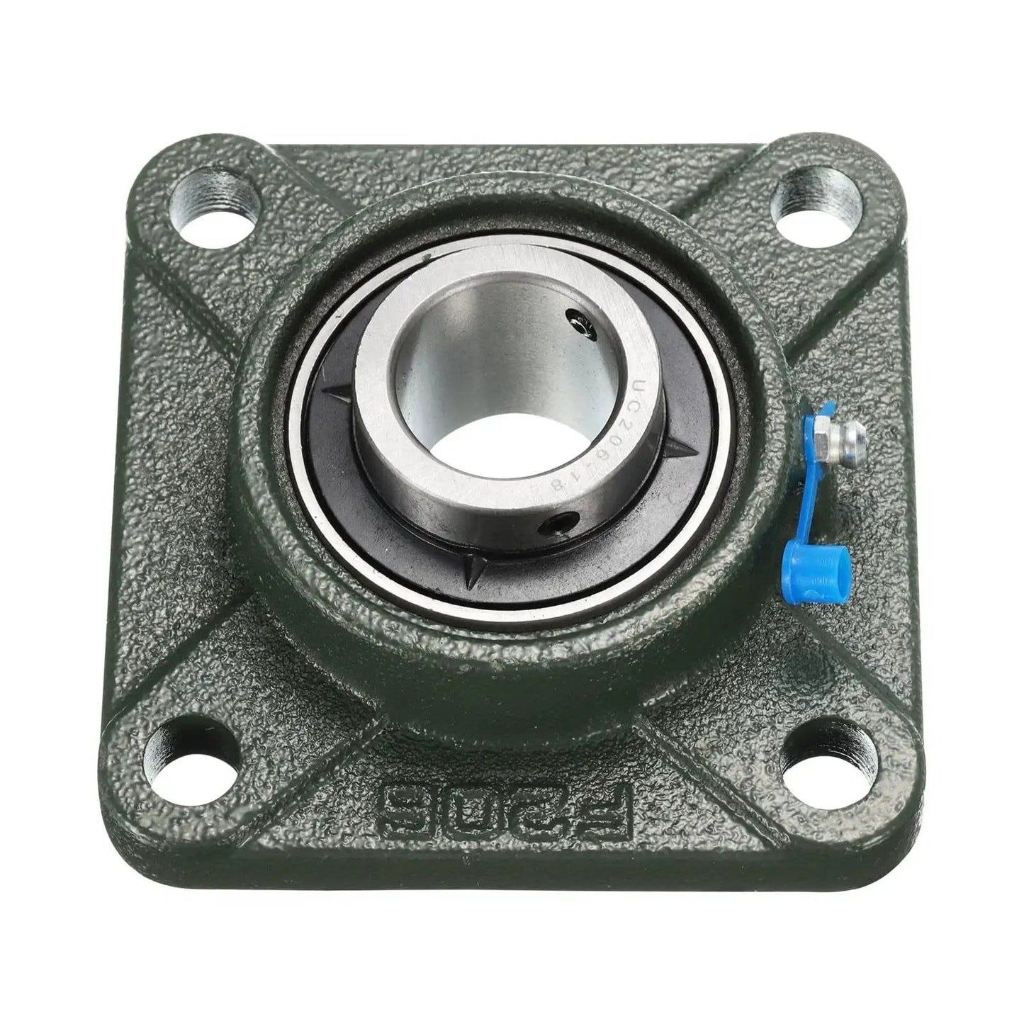 Pillow Block Bearing UCF206-18 With One And One Eighth Inch Bore Self Alignment In Solid Cast Iron Base Chrome Steel Sealed Bearings