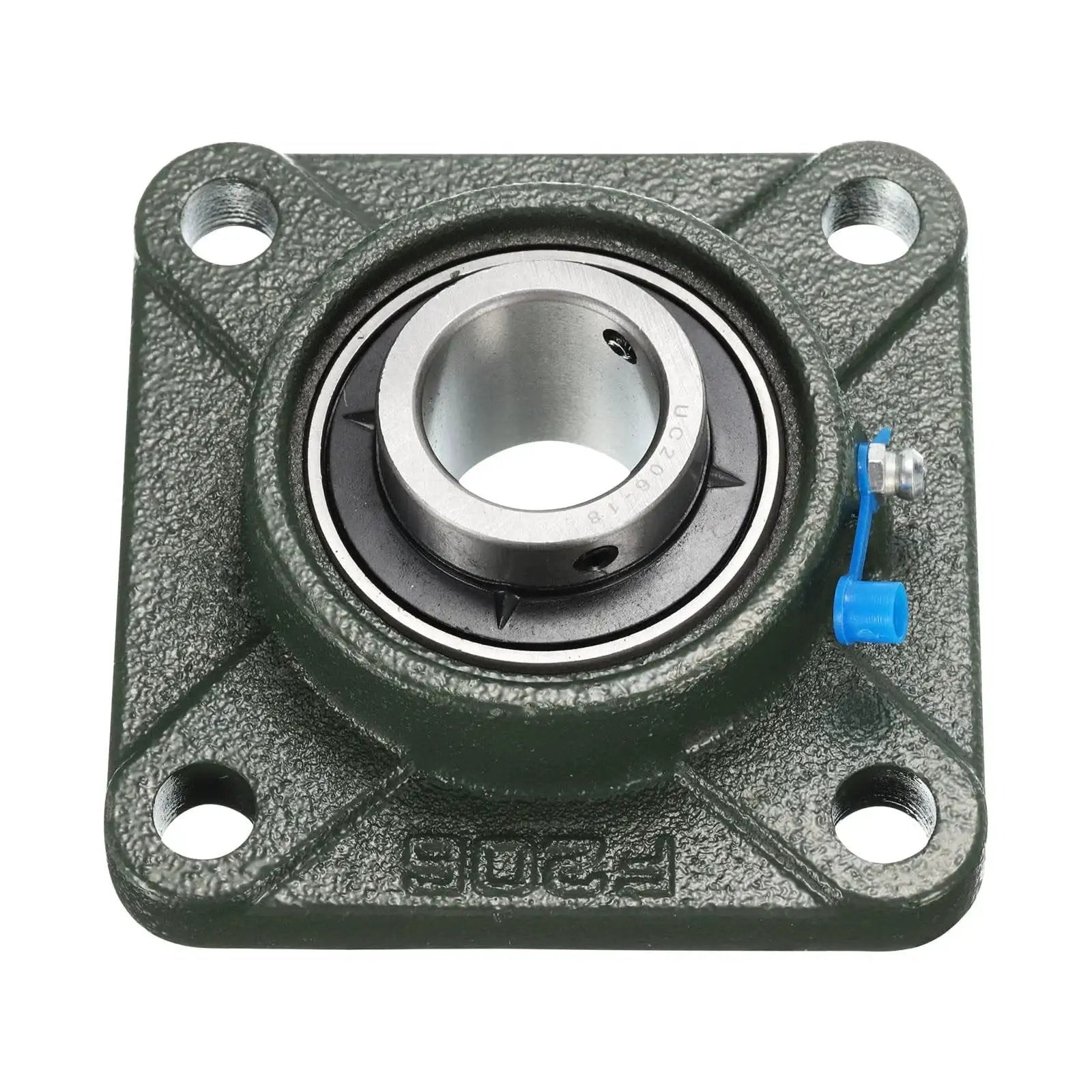 Pillow Block Bearing UCF206-18 With One And One Eighth Inch Bore Self Alignment In Solid Cast Iron Base Chrome Steel Sealed Bearings
