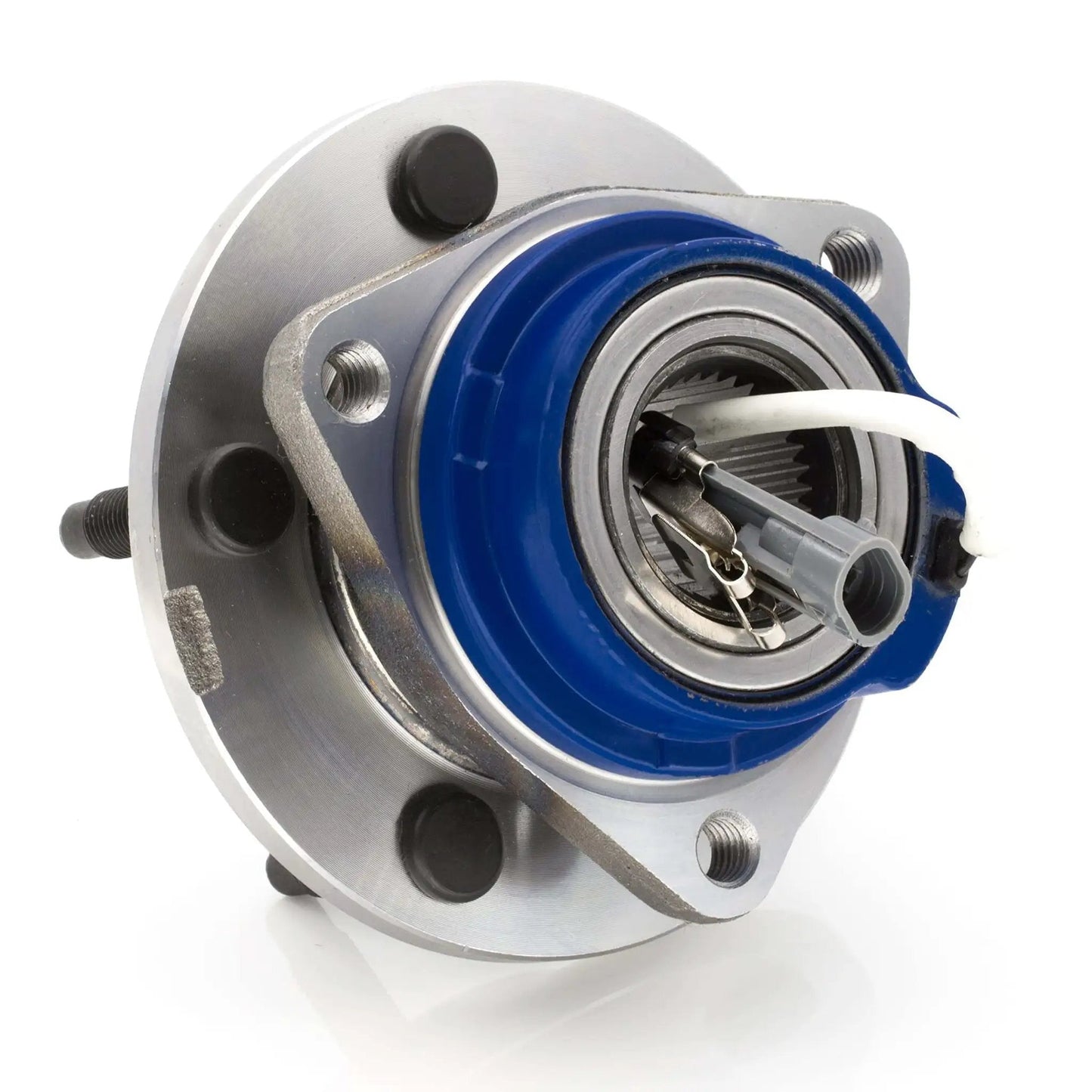 Wheel Hub Assembly Front or Rear for Buick Century DTS, Chevy Impala Venture, 5-Lug w/ ABS, close-up view