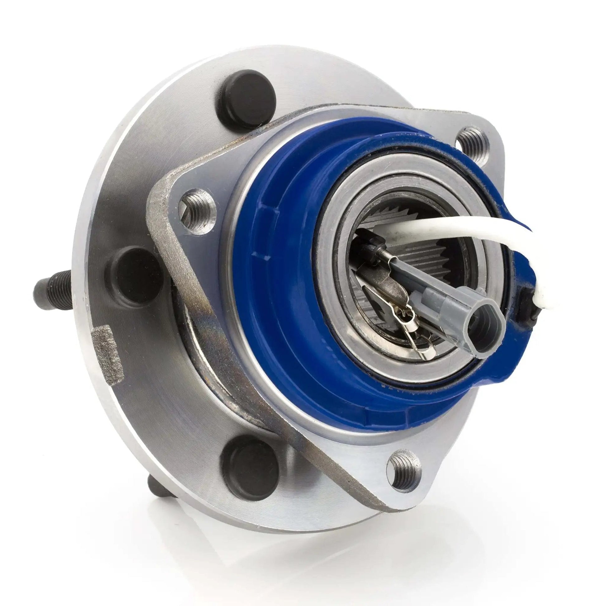 Wheel Hub Assembly Front or Rear for Buick Century DTS, Chevy Impala Venture, 5-Lug w/ ABS, close-up view