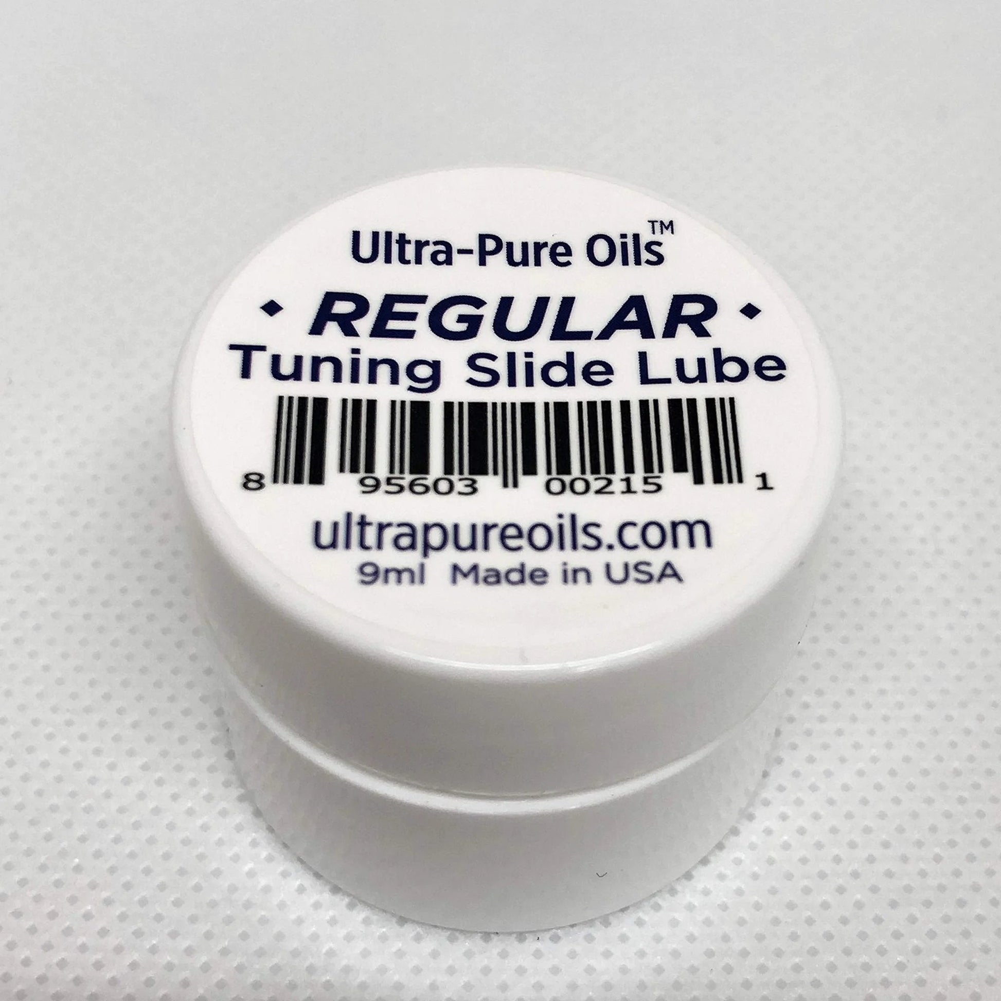 Regular Tuning Slide Lube For Brass Instruments Odorless And Long Lasting 9ml UPO REG Bottle top view
