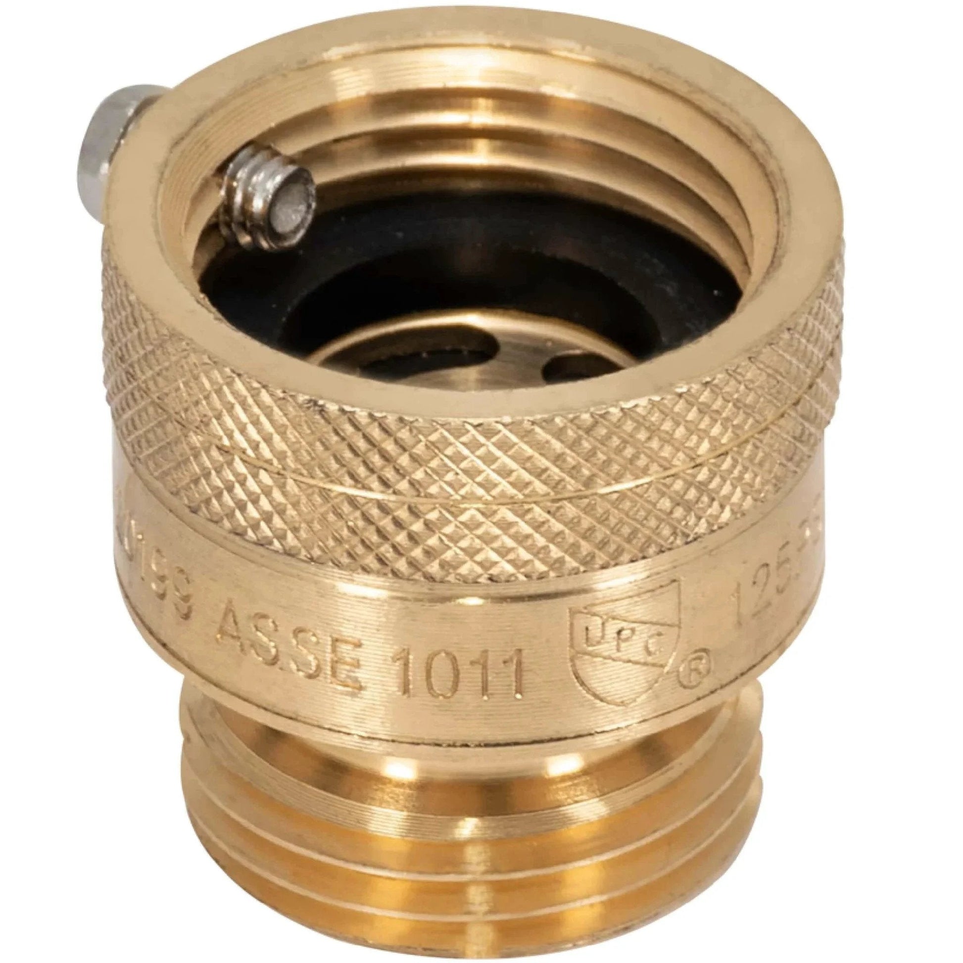 Three Quarter Inch FHT To Three Quarter Inch MHT Hose Bibb Anti Siphon Vacuum Breaker Brass Plumbing Fitting Backflow Preventer