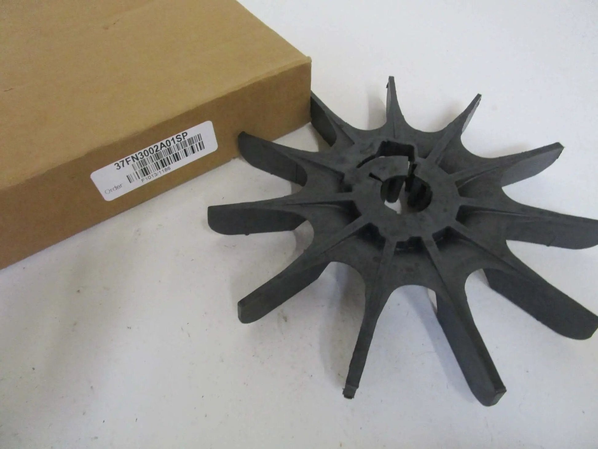 37FN3002A01SP EXFN plastic bearing sleeve packaging with 9 fin rotor component