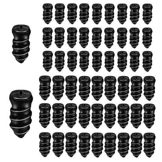 60 Piece Tire Repair Nails Kit With Rubber Plugs For Quick Puncture Fixes DIY Self Service Vacuum Tire Repair Tools For Auto Motorcycle Car Truck Tractor NQEUEPN