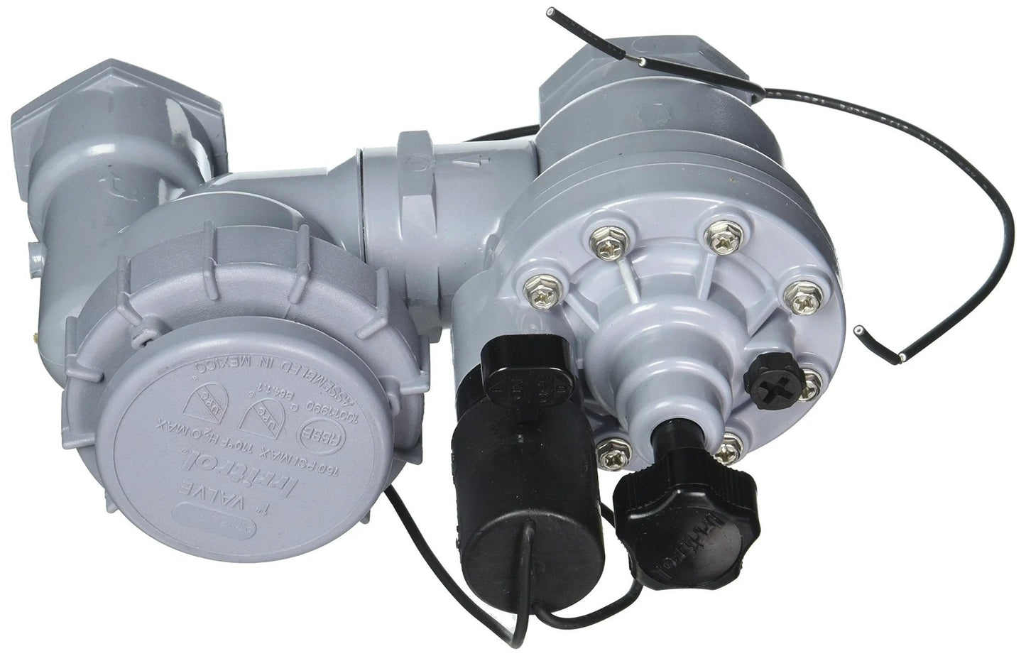 Anti Siphon Valve For Irrigation With Stainless Bonnet And Flow Control 1 Inch Flush Mode Manual Bleed No Assembly Required