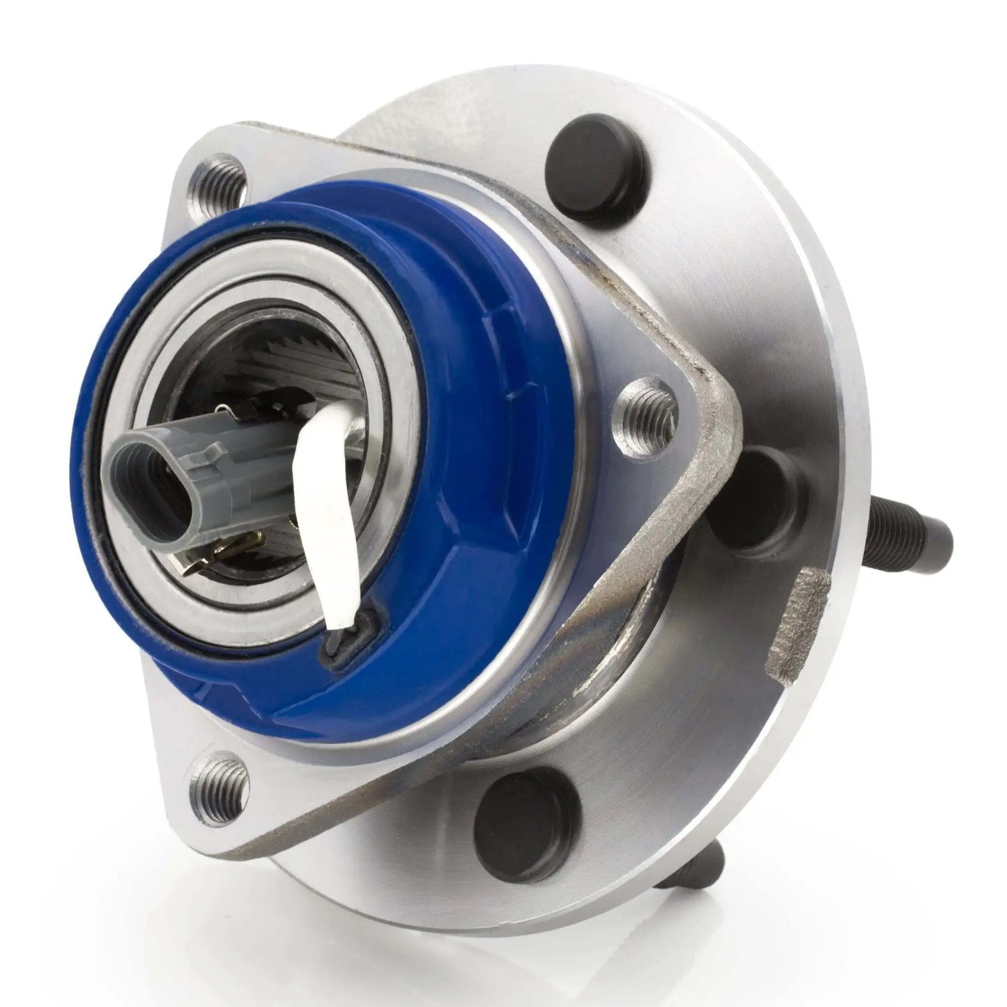 Close-up of Wheel Hub Assembly Front or Rear for Buick Century DTS, Chevy Impala Venture, Oldsmobile Aurora, Pontiac Grand Prix, Saturn Relay