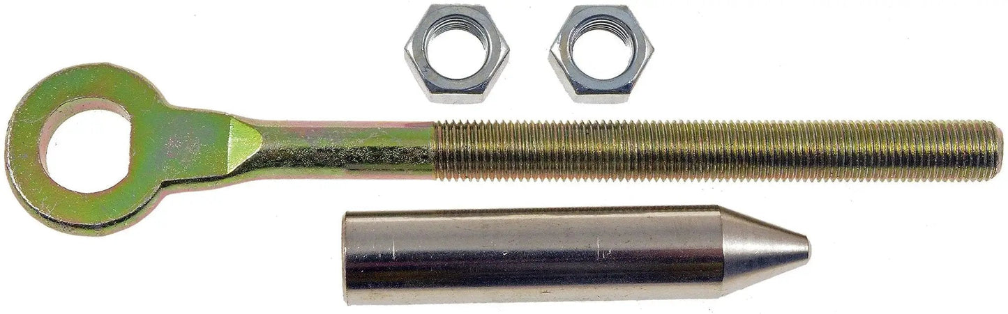Universal Fit Clutch Adjuster Rod Sleeve And Two Nuts For Cars And Trucks Direct Replacement To Restore Proper Clutch Pedal Height And Precise Cable Tension Engineered To Match Factory Performance By Dorman; includes rod sleeve and two nuts