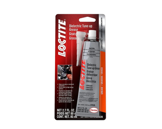 Dielectric Tune Up Grease For Electrical Connections And Wiring Provides A Moisture Proof Barrier Against Salt Dirt And Corrosion Keeps Bulb Sockets Working Longer No Fuss For Marine And Automotive Applications 80 Ml Loctite tube