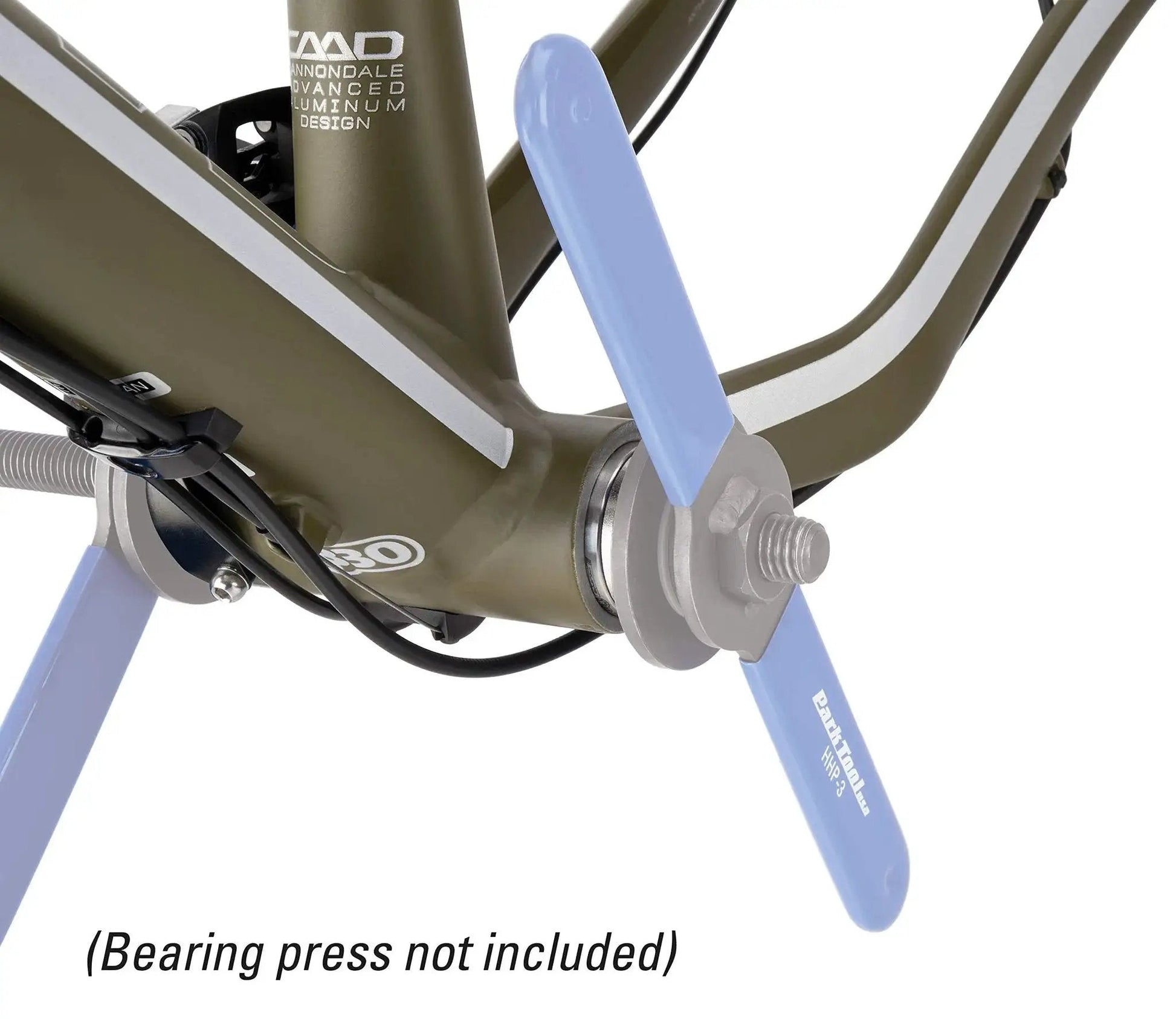 BBT304 BB30 Bottom Bracket Bearing Tool for installing/removing BB30 and PF30 bearings on bicycle frame with precision bushing set