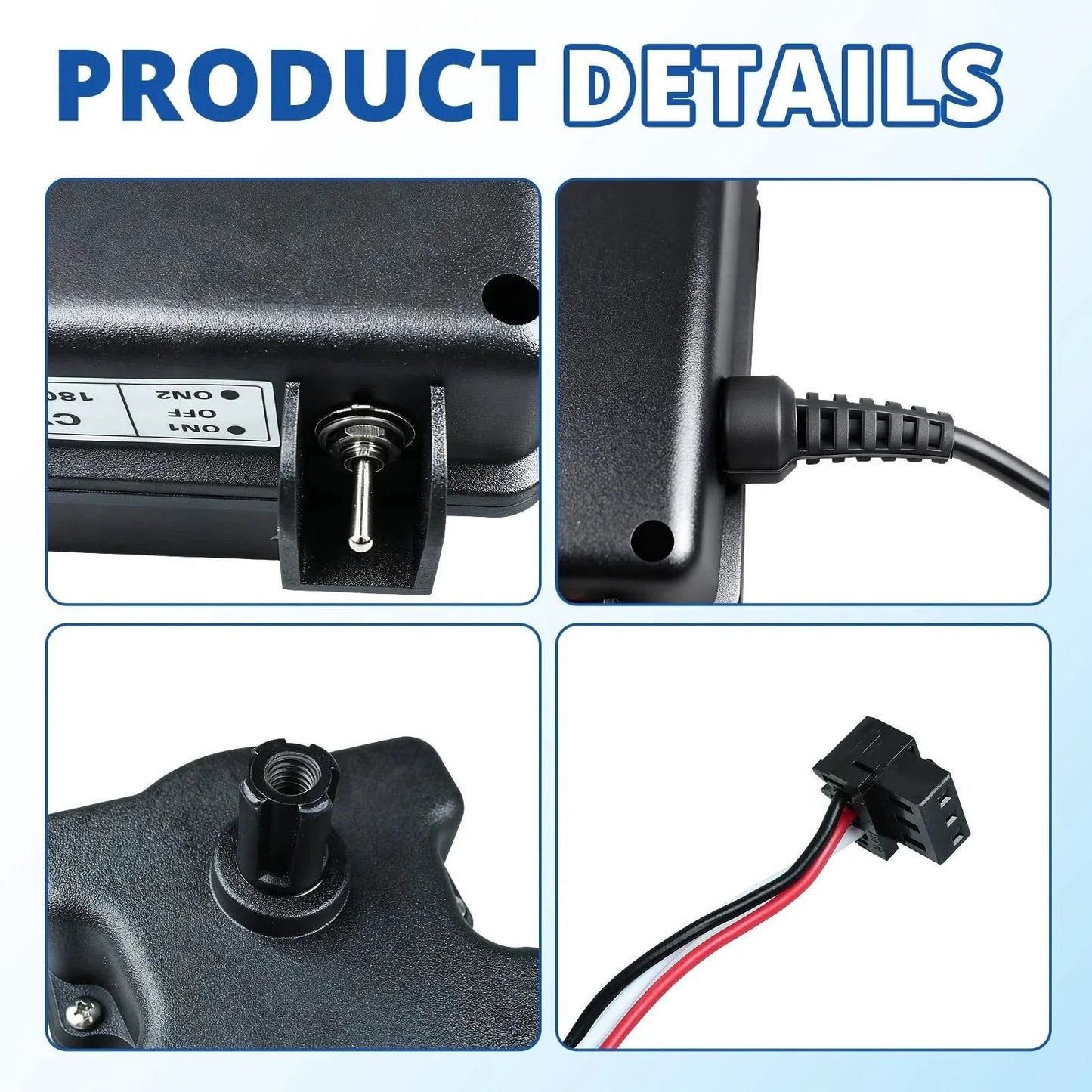 CVA 24T Valve Actuator For 24VAC Pool Automation Systems Plug And Play Direct Replacement For Pentair 263045 detailed view