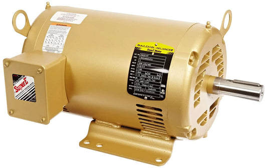 Single 3-Phase 2 HP 184T AC Motor, OPSB Enclosure, Inverter-Rated, 1165 RPM, 60Hz, 208-230/460V, Sealed Ball Bearing
