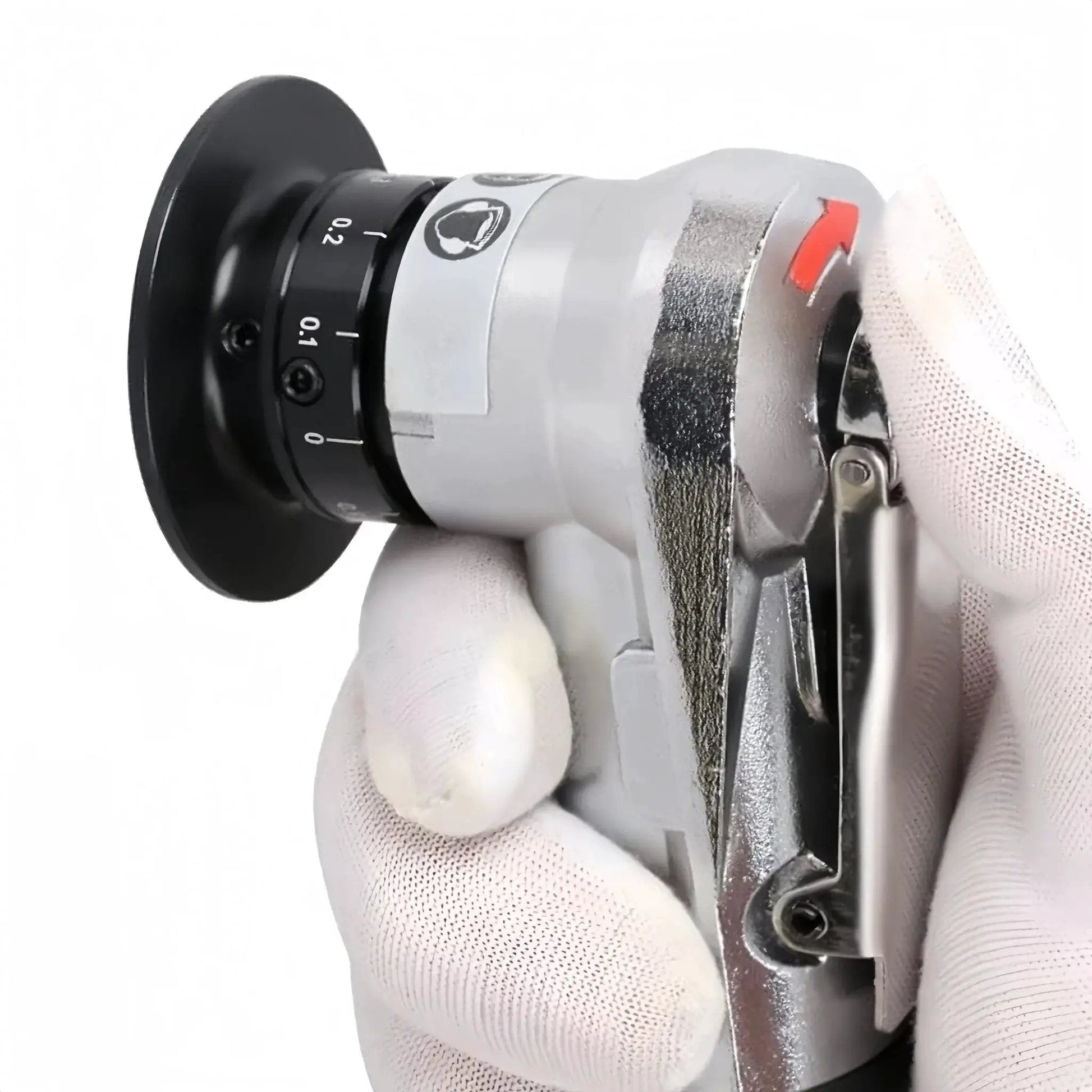 45 Degree Pneumatic Chamfering Tool For Metalworking, Mini Air Tool With 1/4 Inch Inlet, Adjustable Speed Up To 30,000 RPM