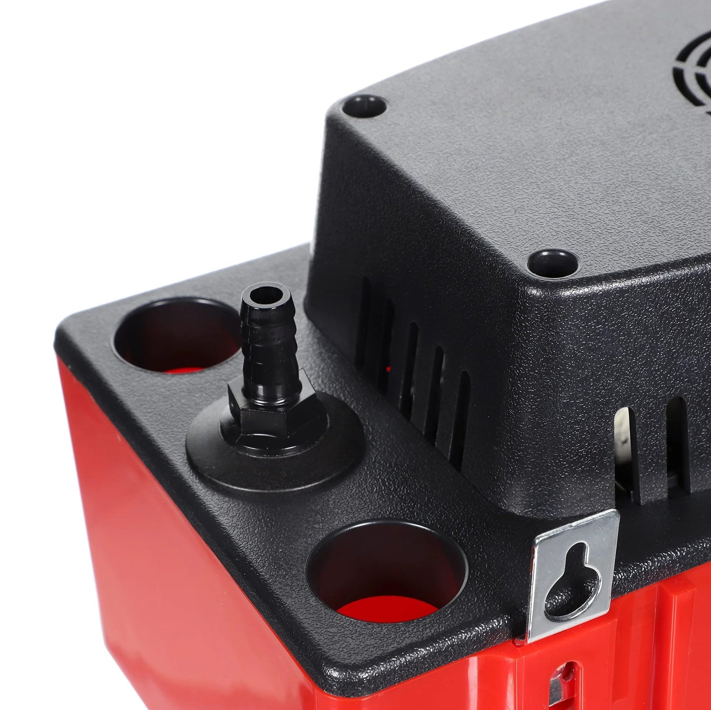 Close-up of Ultra Series Automatic Condensate Pump For HVAC And Refrigeration Equipment With Removable Check Valve 120 Volt