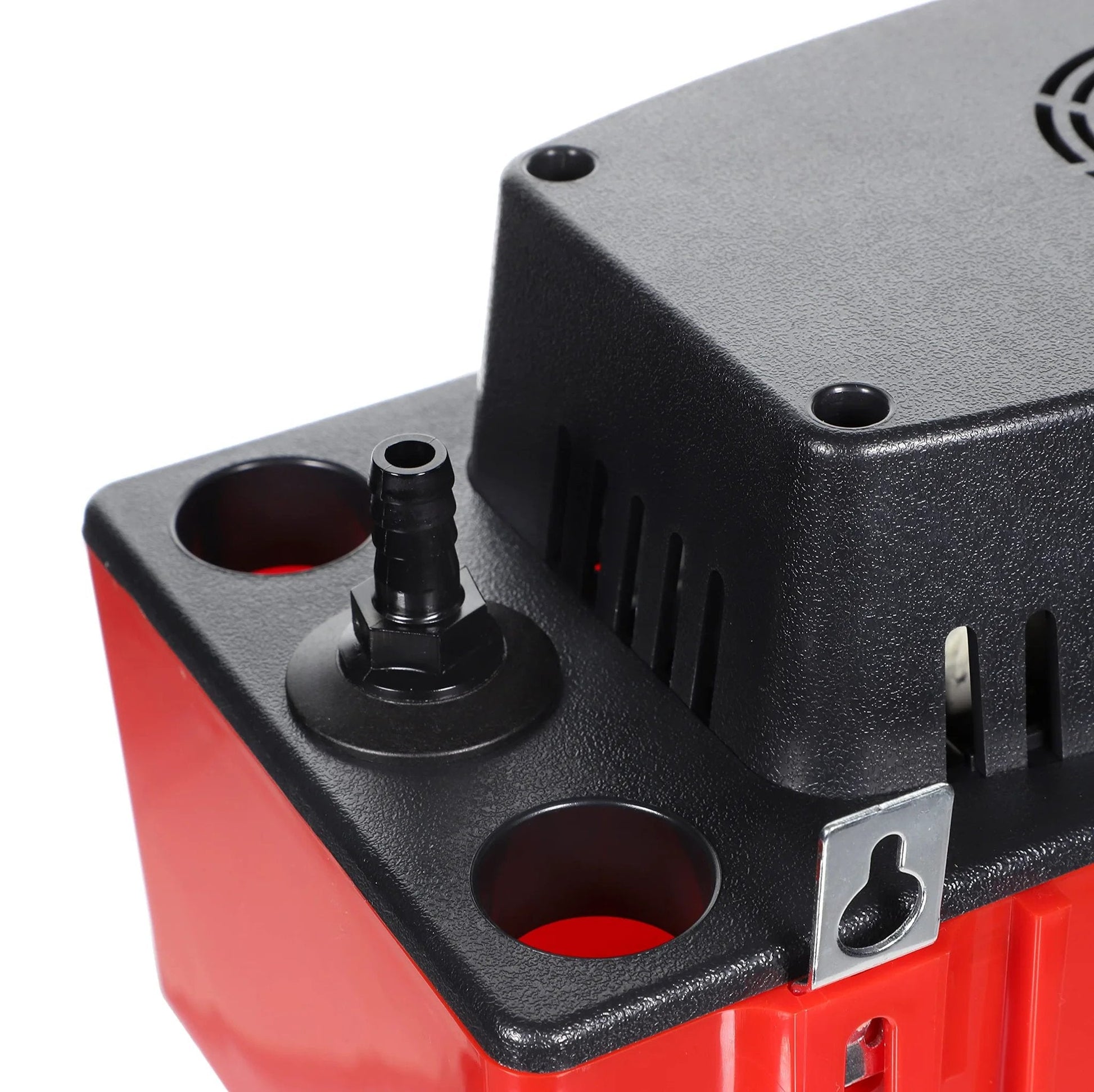 Close-up of Ultra Series Automatic Condensate Pump For HVAC And Refrigeration Equipment With Removable Check Valve 120 Volt