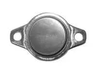 MUFL006CE 30mm Eccentric Collar 2-Bolt Flange Stainless Insert Sealed Ball Bearing front view