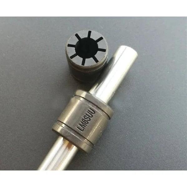 8mm Low noise Linear Motion Bushing Solid Polymer LM8SUU Bearing 8x15x17mm