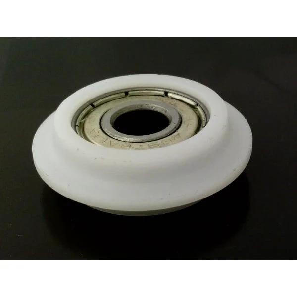 8mm Bore Bearing - 33mm POM plastic roller wheel Miniature Nylon Ball Bearing 8x33x9.5mm