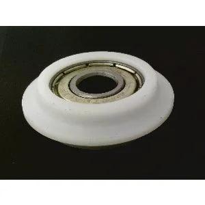 8mm Bore Bearing - 33mm POM plastic roller wheel Miniature Nylon Ball Bearing 8x33x9.5mm