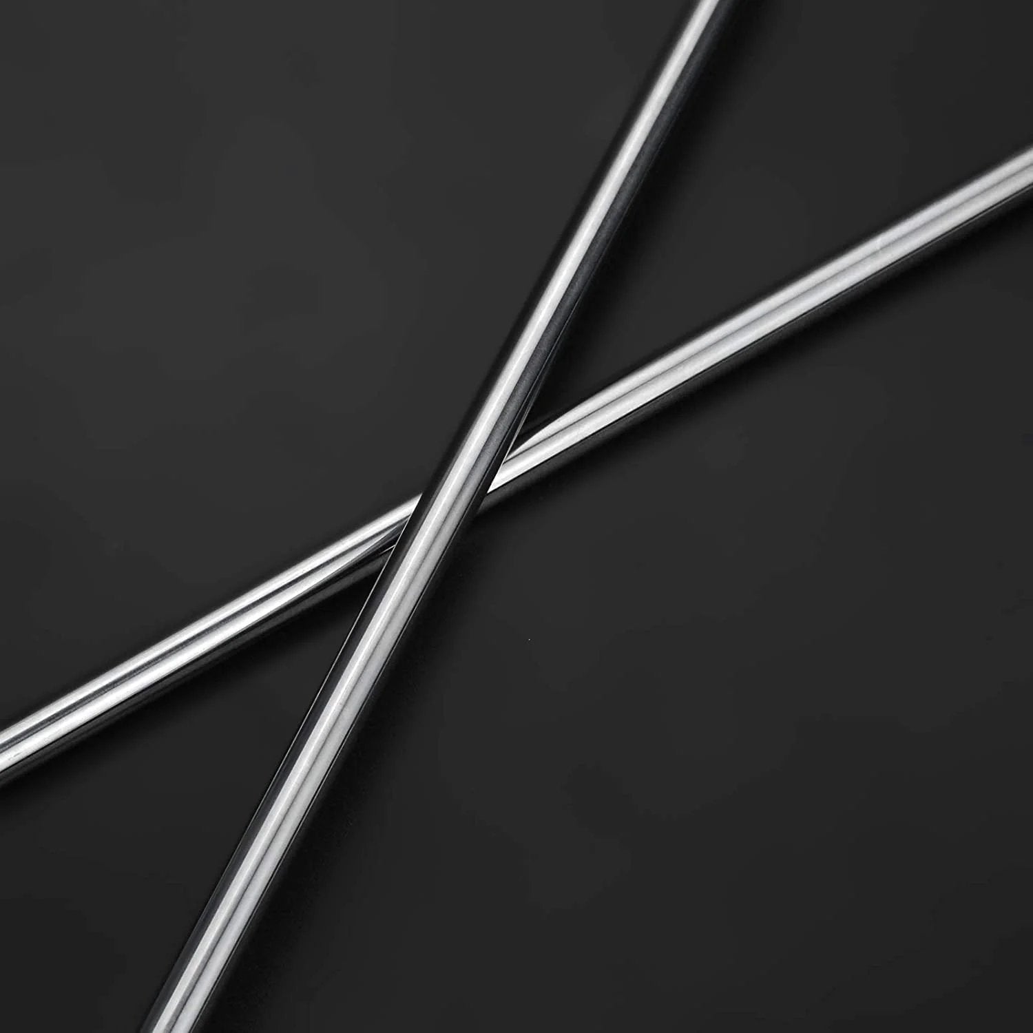 8mm rods from 16 Piece 150mm Linear Motion Set, used for smooth motion in 3D printers and CNC machines