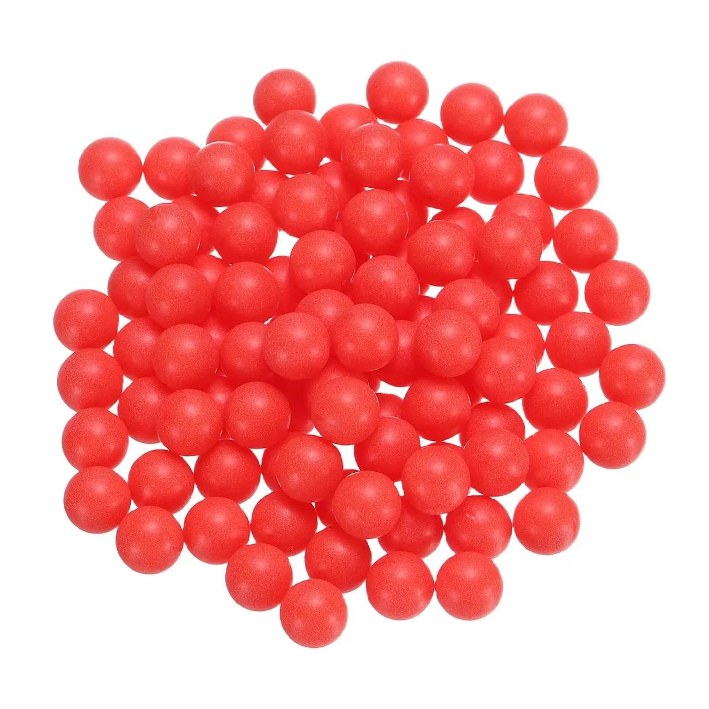 Ultra Durable 8mm PP Plastic Bearing Balls G2 Precision With Frosted Red Finish, 100 Pack for DIY Projects and Machinery