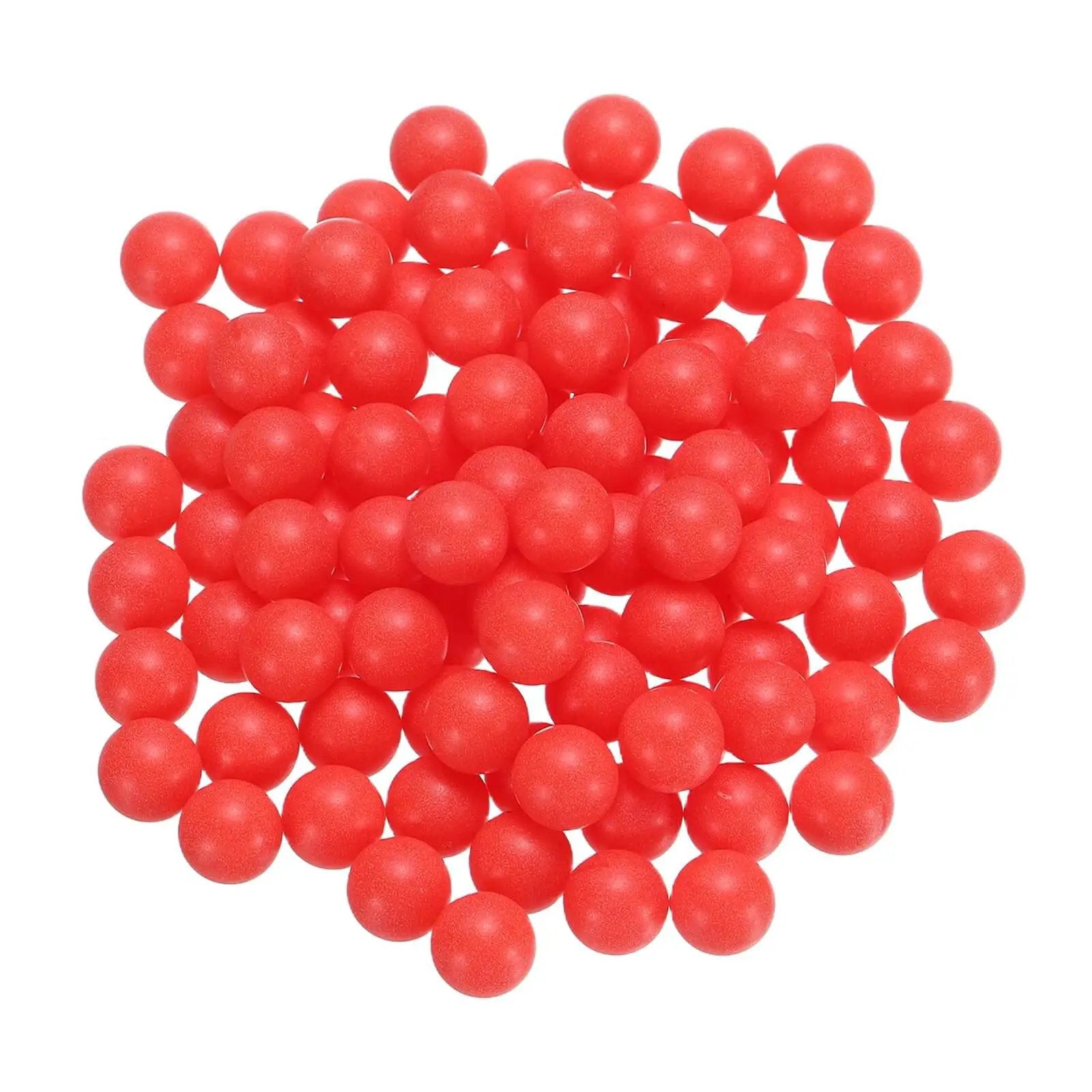 Ultra Durable 8mm PP Plastic Bearing Balls G2 Precision With Frosted Red Finish, 100 Pack for DIY Projects and Machinery