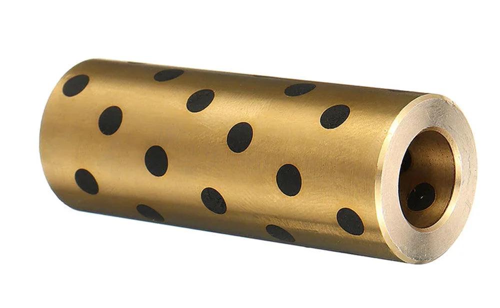 8mm self lubricating Graphite Brass Bushing Sleeve Oilless Bearing 8x12x30mm