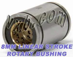 8mm Stroke Rotary Ball Bushing 8x15x24 Linear Motion Bearing