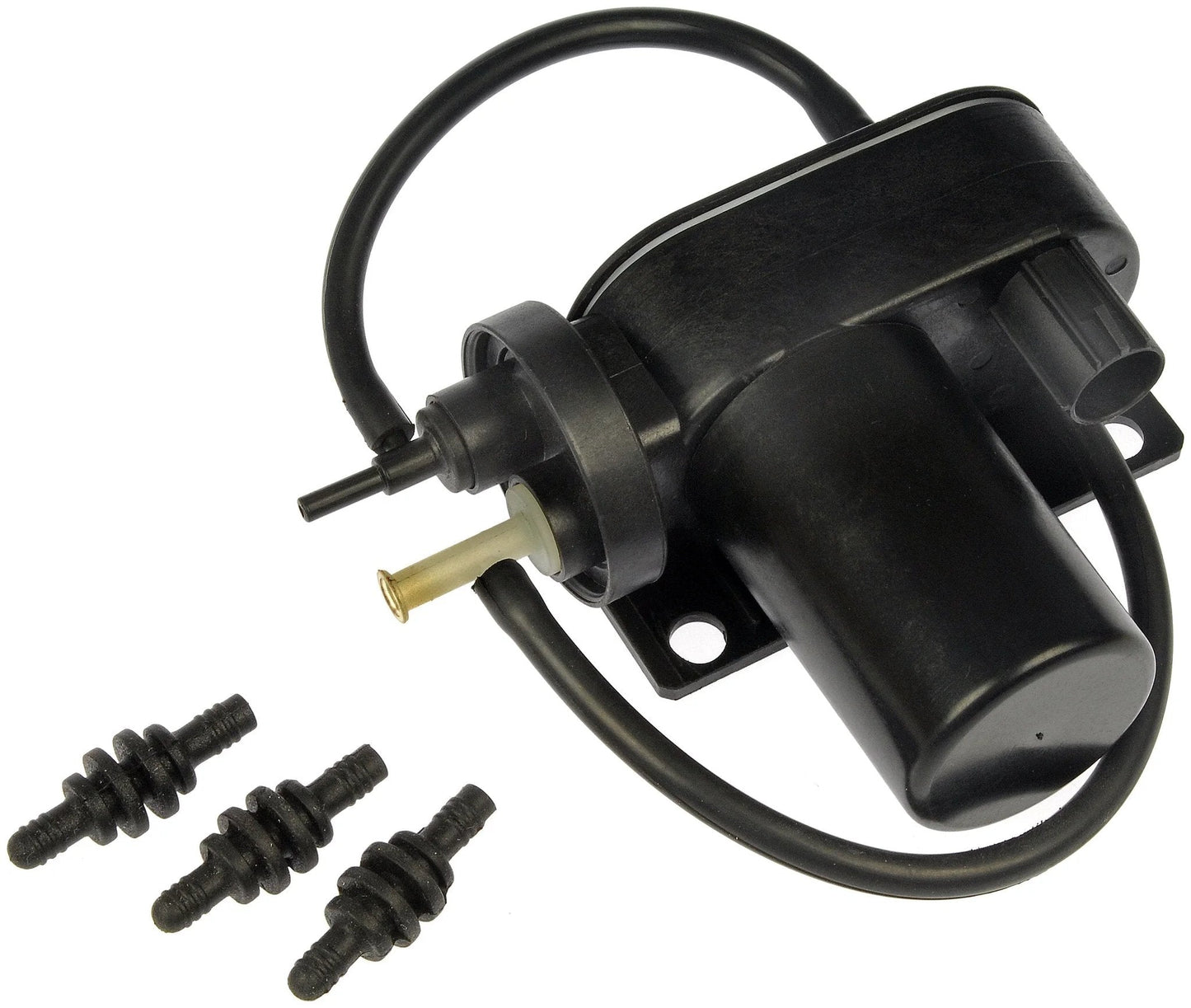 Side view of Vacuum Pump Replacement For Dodge And Ford Vehicles With OE Quality Durable Construction To Restore Vacuum Operated Functions