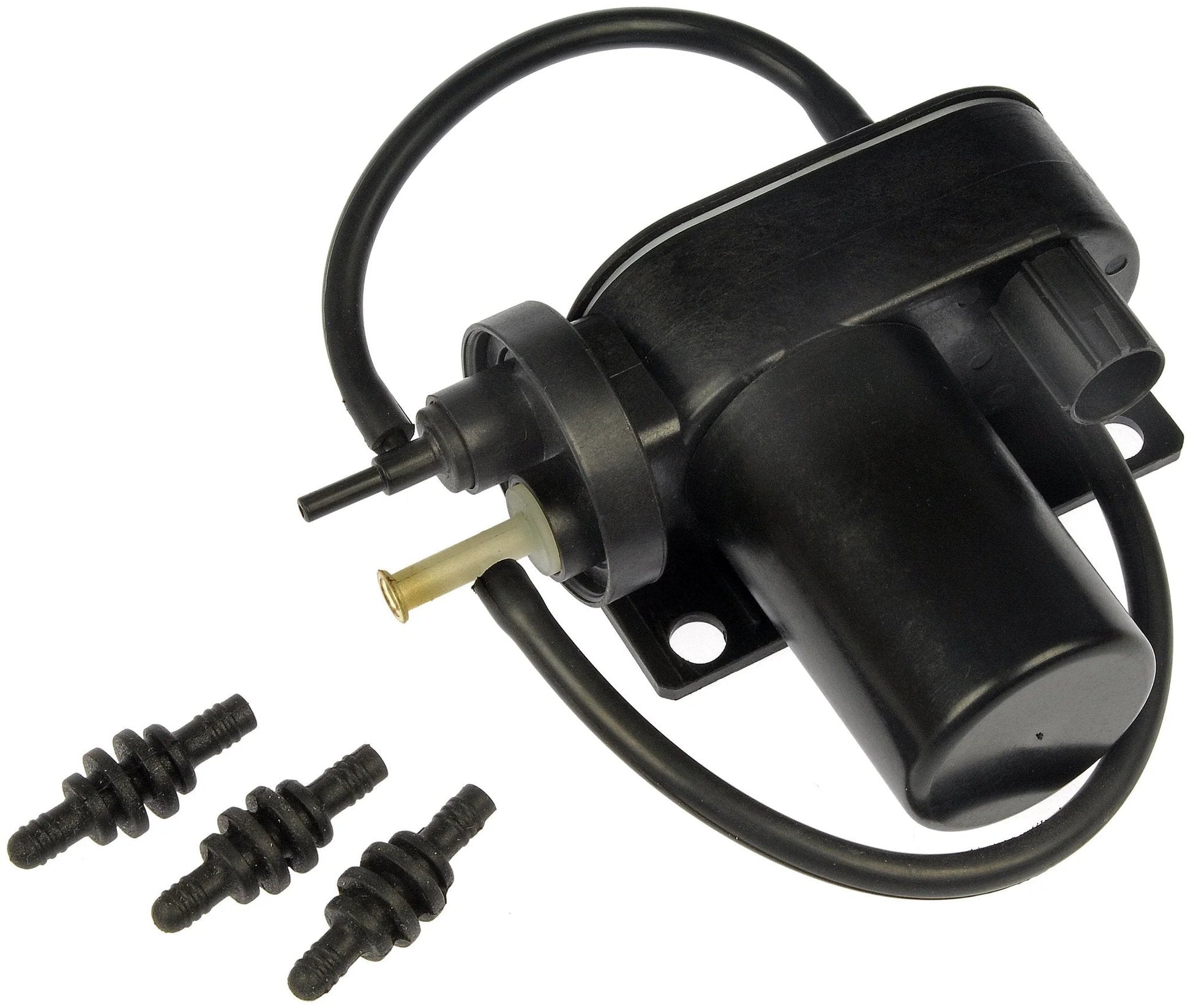 Side view of Vacuum Pump Replacement For Dodge And Ford Vehicles With OE Quality Durable Construction To Restore Vacuum Operated Functions