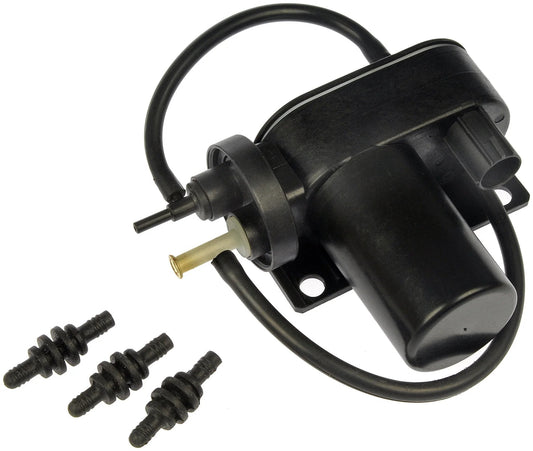 Side view of Vacuum Pump Replacement For Dodge And Ford Vehicles With OE Quality Durable Construction To Restore Vacuum Operated Functions