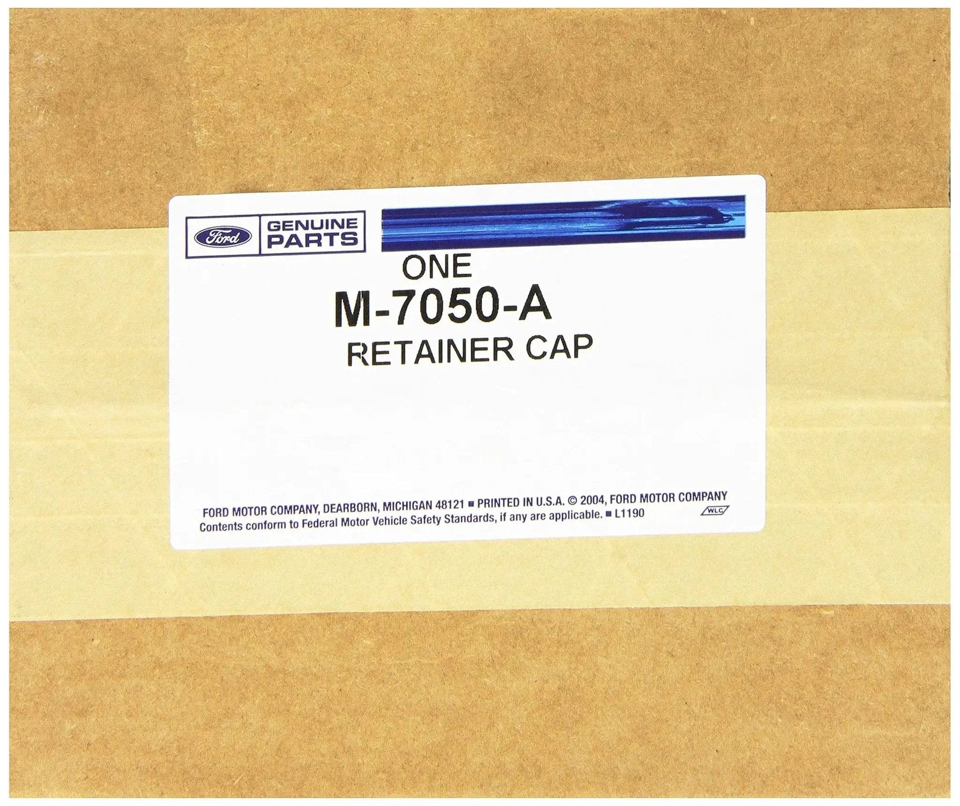 Ford Racing T5 Transmission Bearing Retainer M7050A Steel Throwout Sleeve packaging box