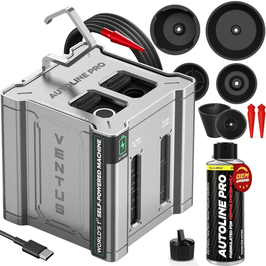 Ventus Smoke Machine Leak Tester For EVAP And Vacuum Systems With Built In Air Compressor Self Powered Li Ion Battery