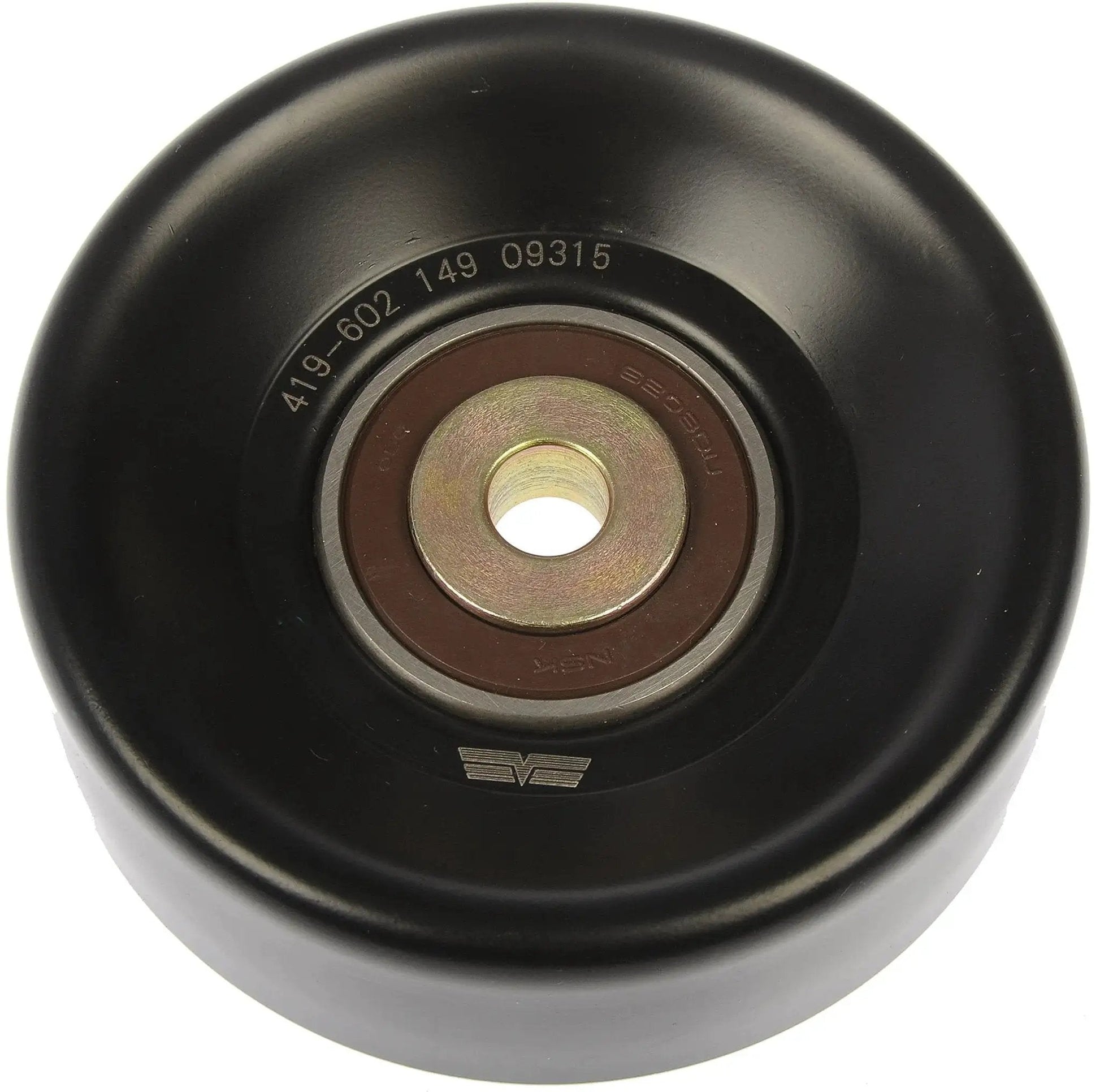Idler Pulley Only Direct Replacement For Select Models With Steel Construction To Stand Up To Vibration And Corrosion, close-up view.