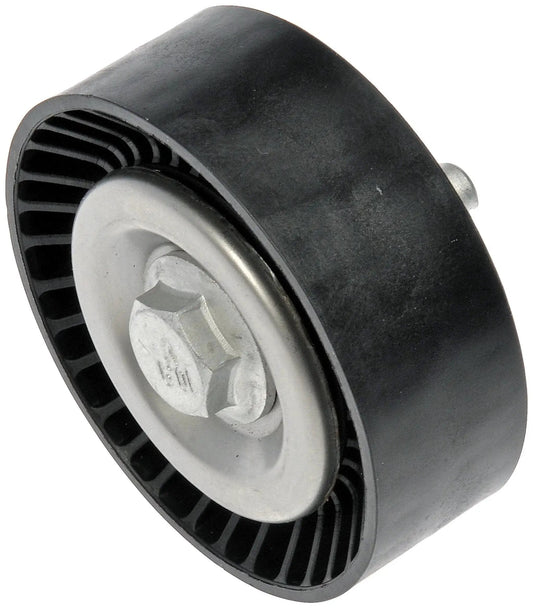 Direct Replacement Accessory Drive Belt Idler Pulley For Select Vehicles That Squeal Or Groan, Restores Performance And OE Fit, Easy Install, Durable Construction, Dorman 419-598 Aftermarket Replacement Part